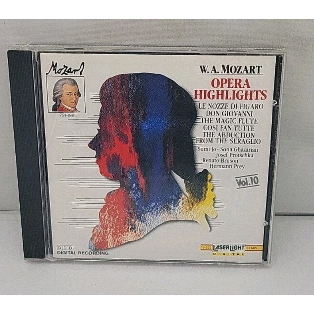Opera Hlts by W.A. Mozart (CD, 1990)