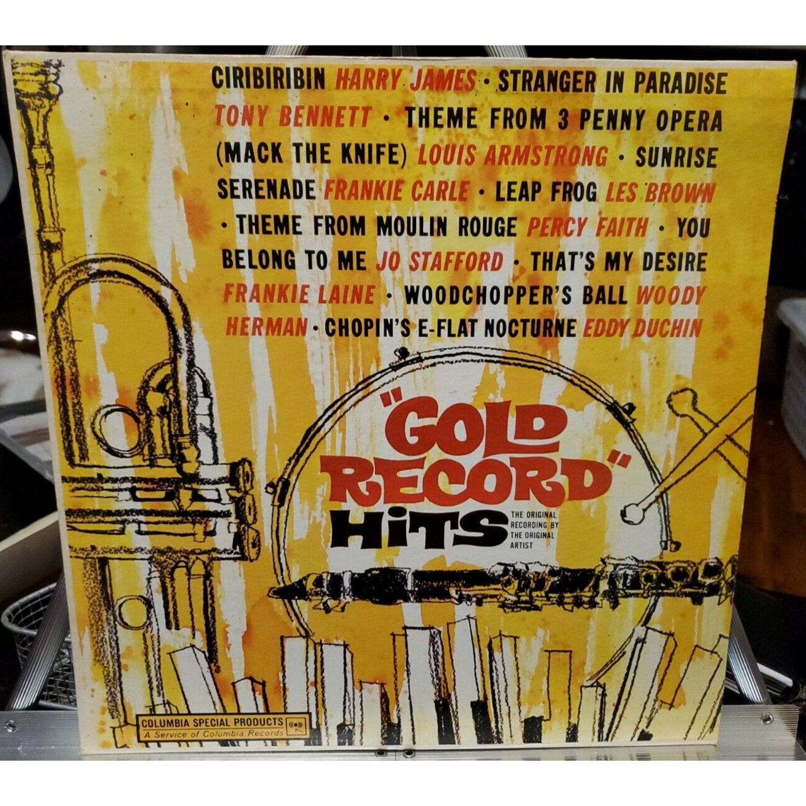 "Gold Record" Hits The Original Recording By The Original Artist (Record)