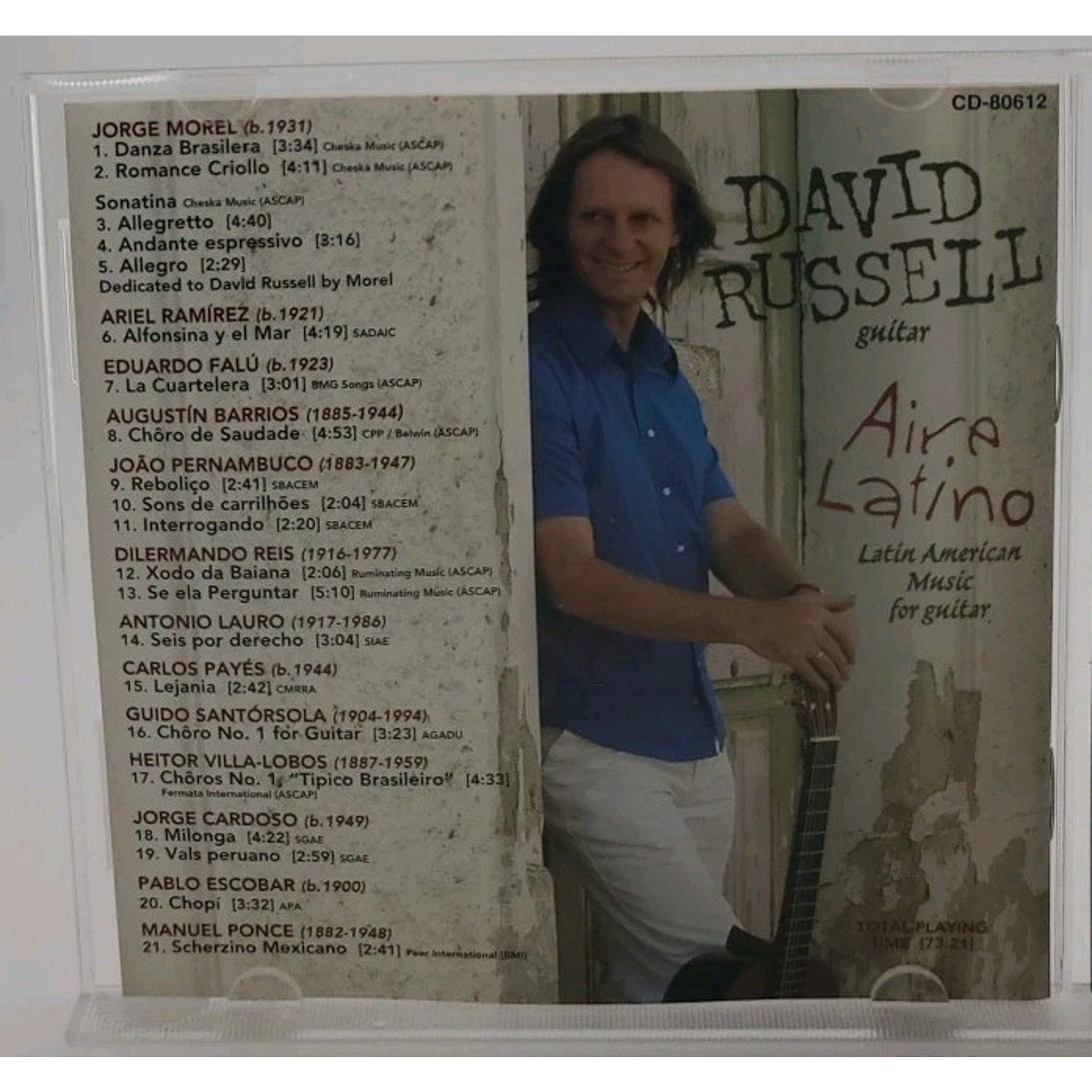 Aire Latino by David Russell (CD, 2004)