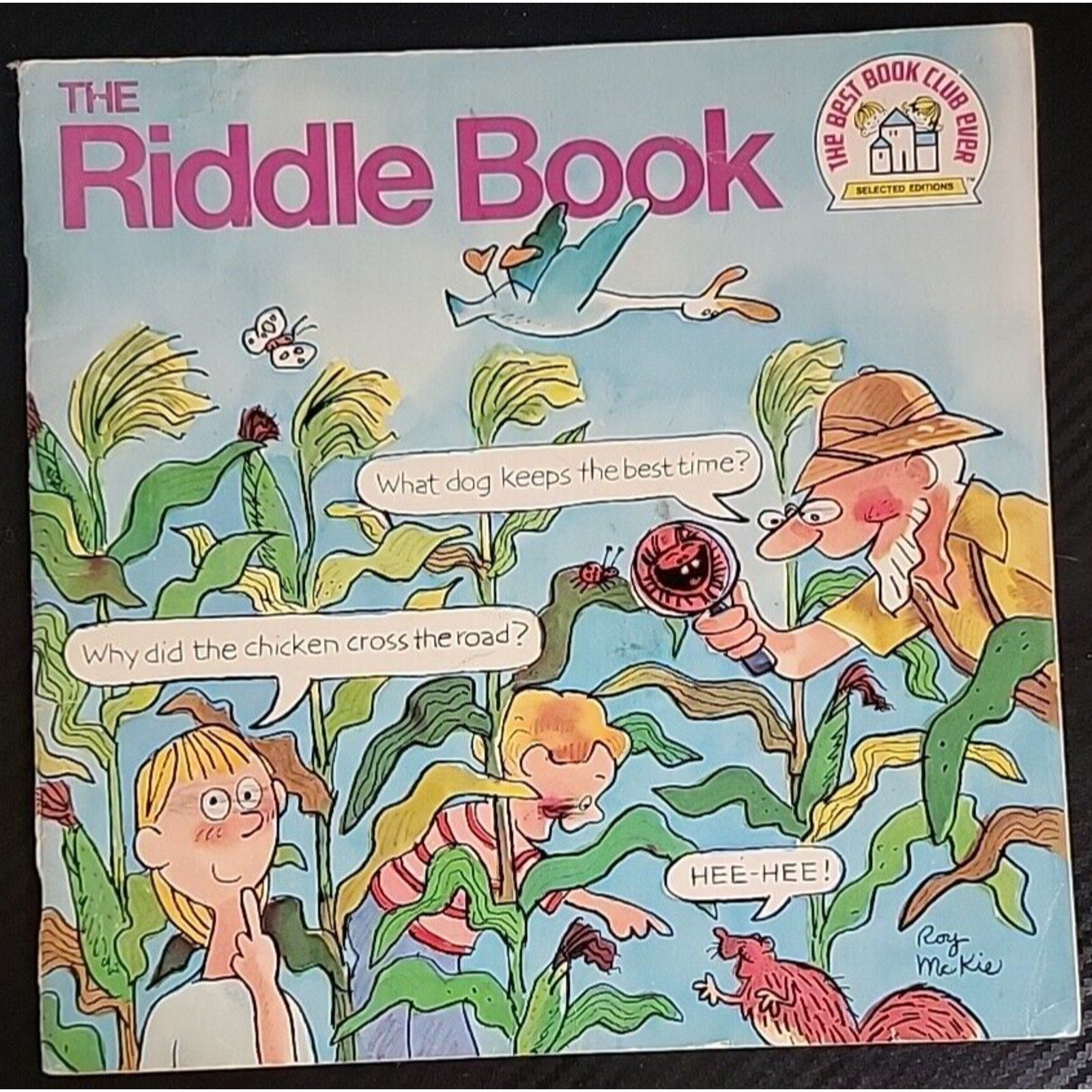 The Riddle Book By Roy Mckie