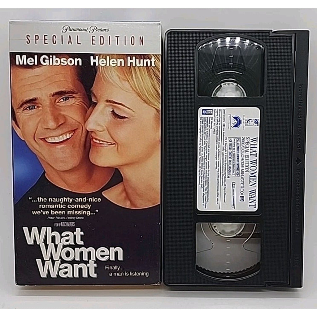What Women Want (VHS, 2001, Special Edition)