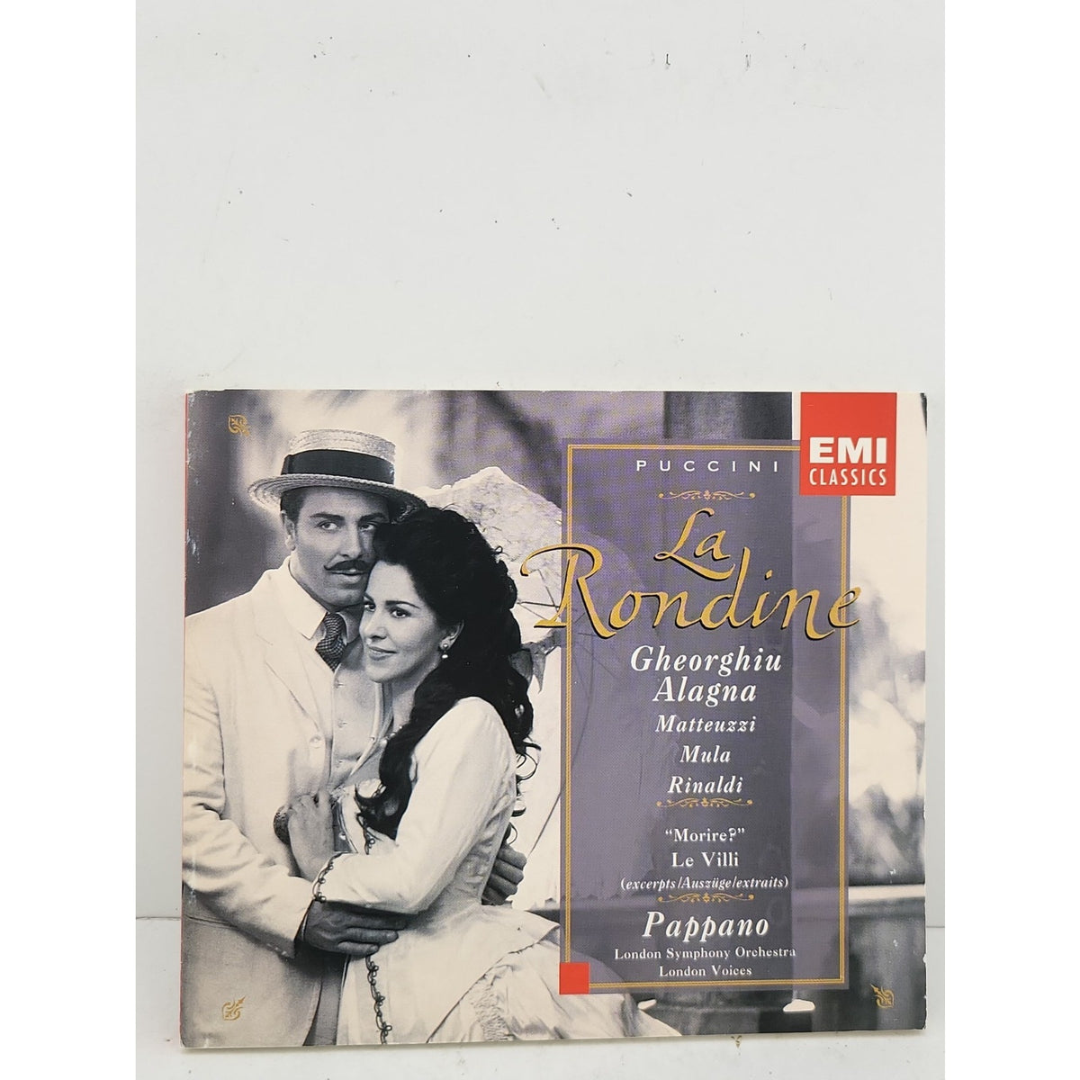 Puccini - La Rondine - Audio CD By Giacomo Puccini