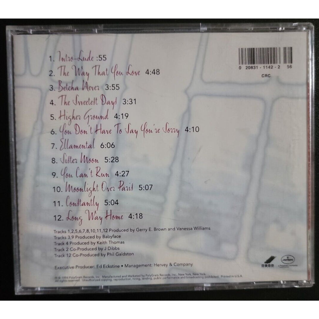 Vanessa Williams - The Sweetest Days - (CD)