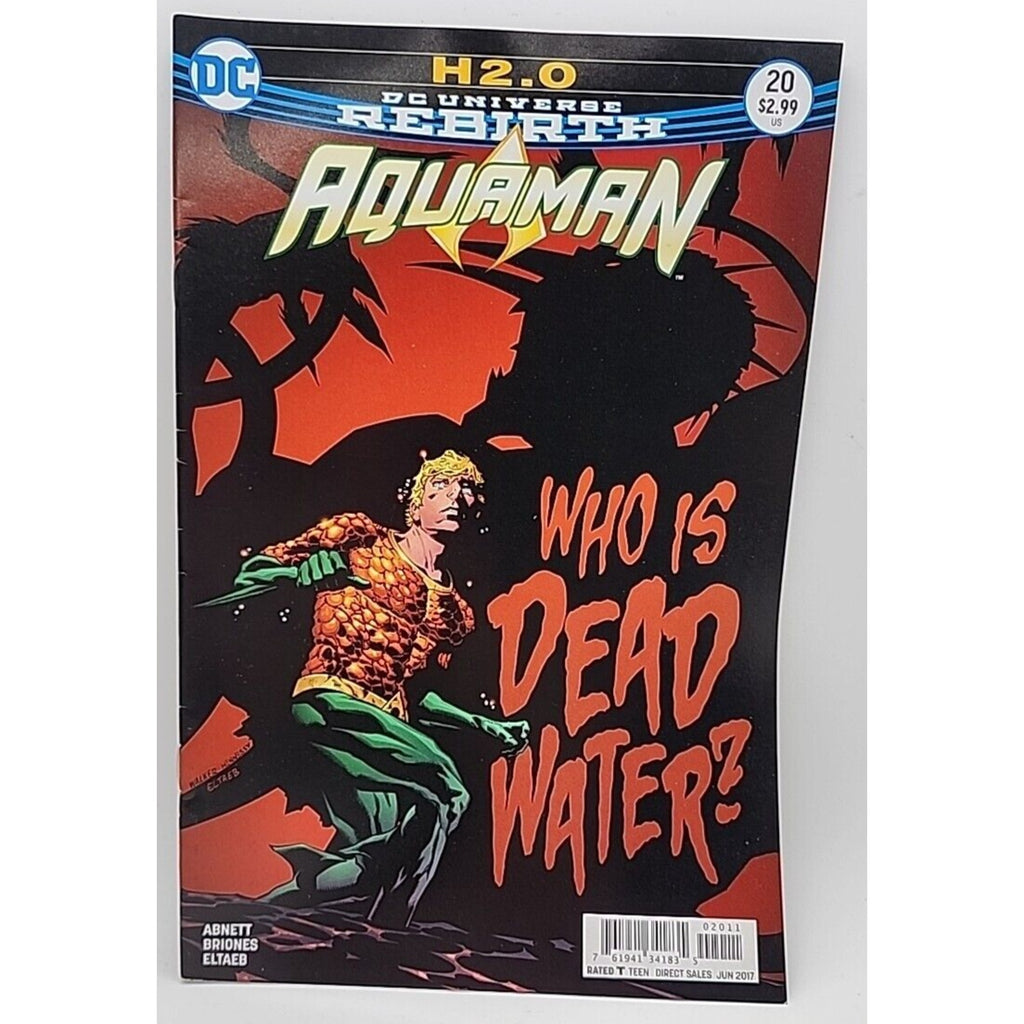 DC Comics Aquaman #20 June 2017 Rebirth