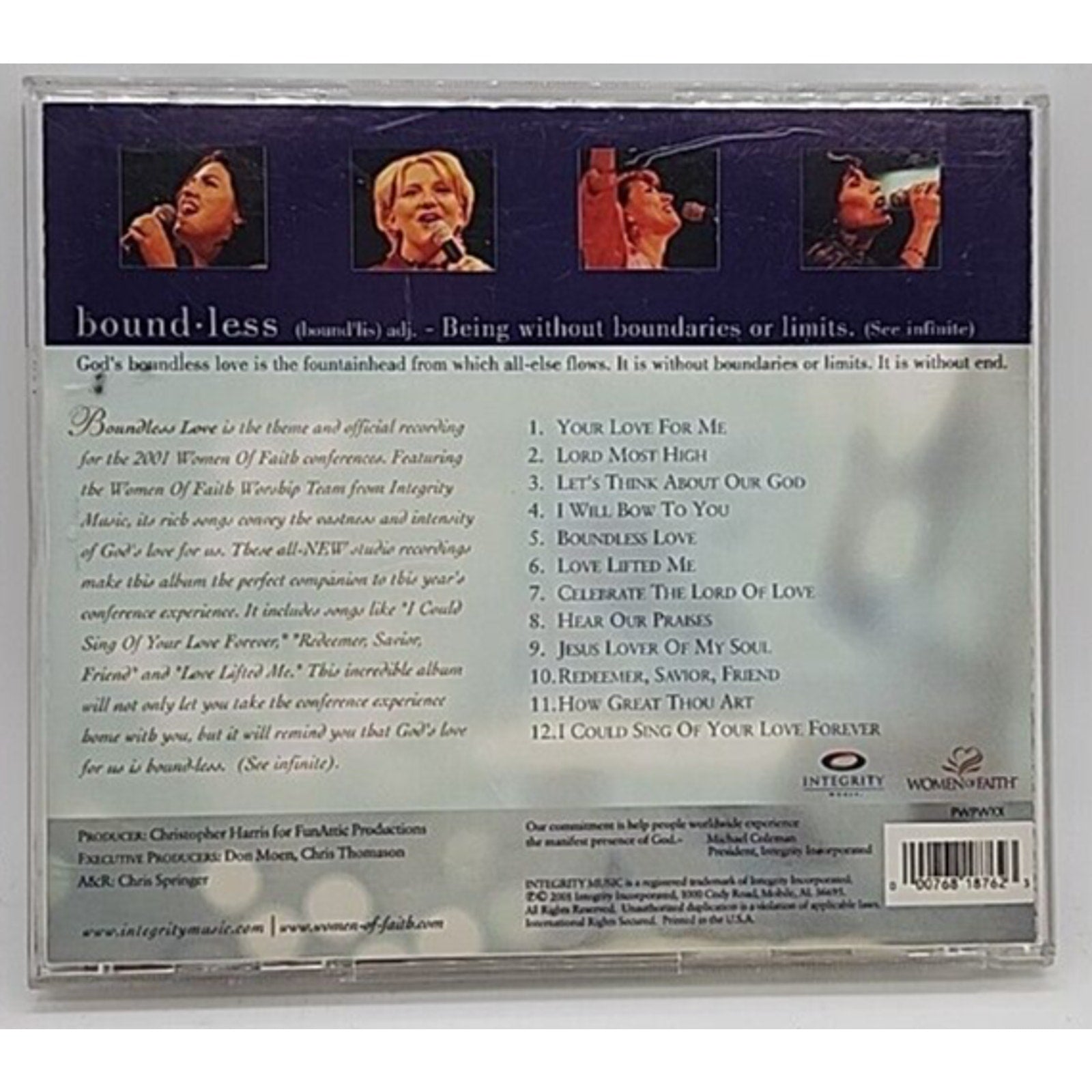 Boundless Love by Women Of Faith (CD)
