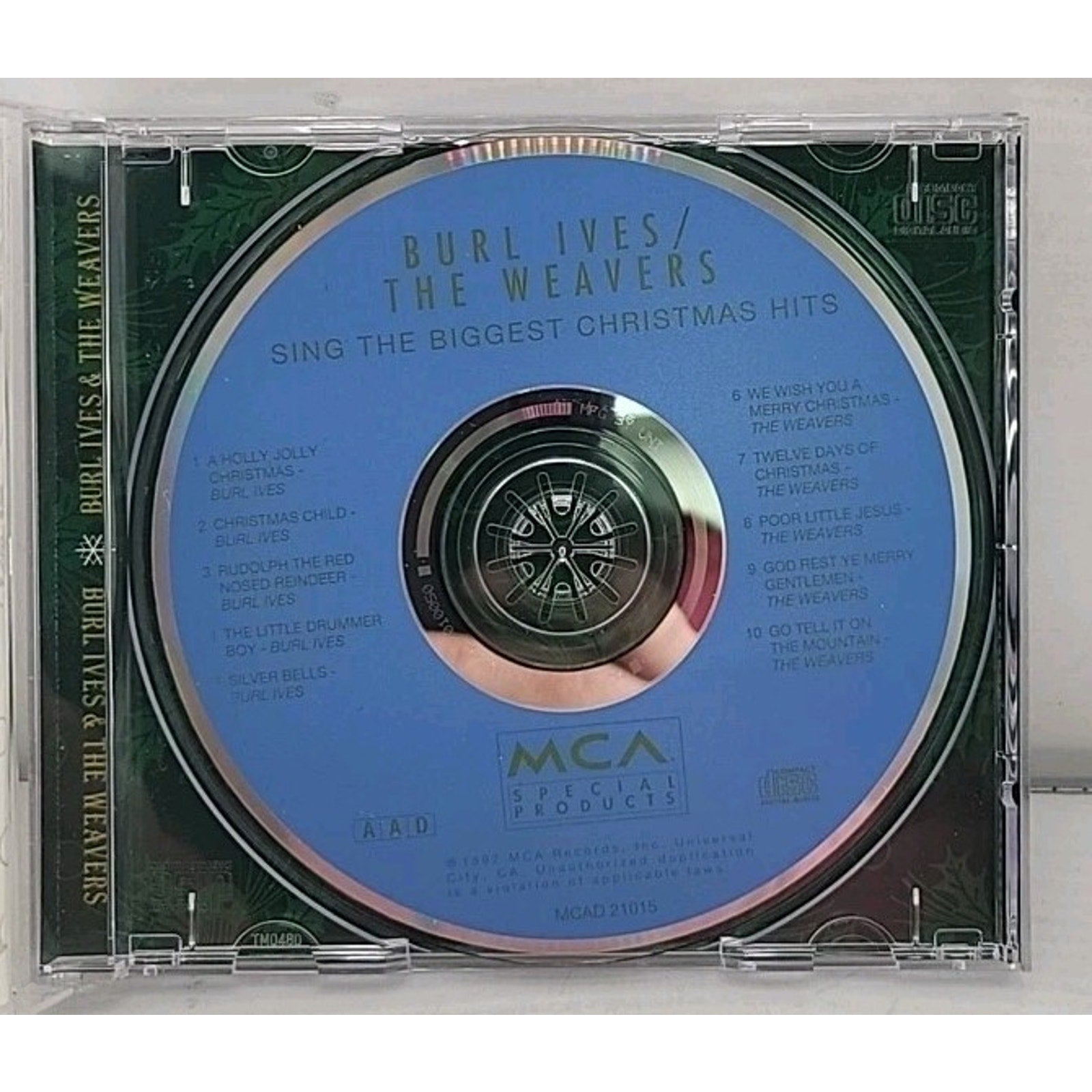 Sing the Biggest Christmas Hits by Burl Ives (CD, Mar-1997, Universal Special...