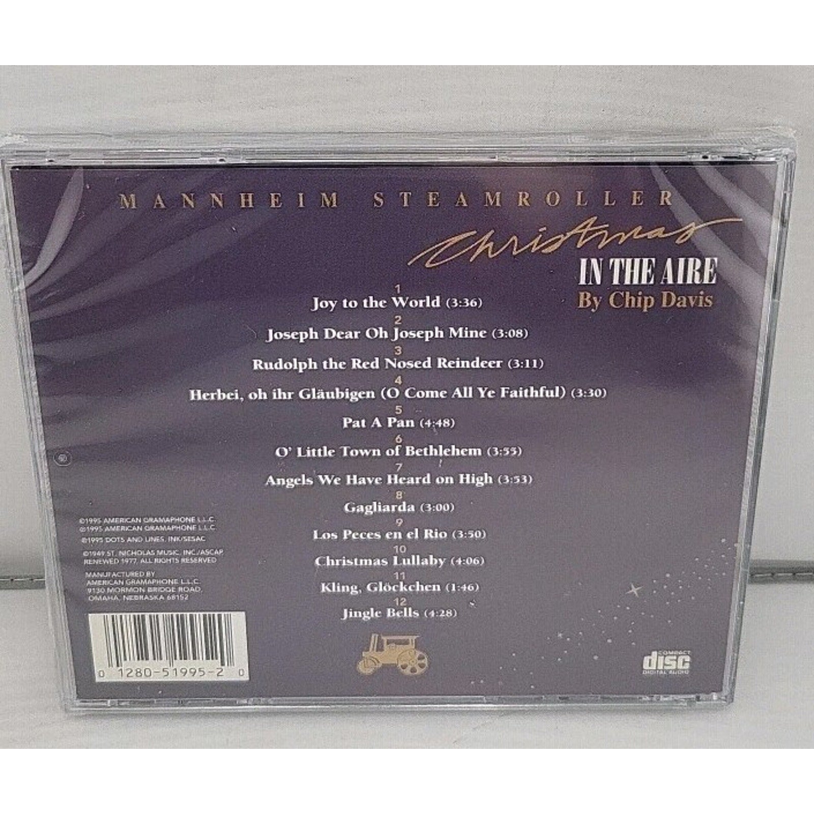 Christmas in the Aire by Mannheim Steamroller (CD, 1995) *Brand New*