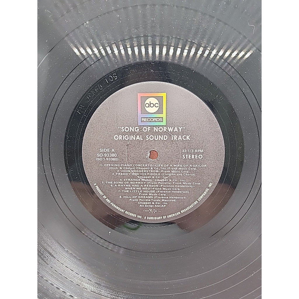 Song of Norway Original Motion Soundtrack Vinyl Record LP