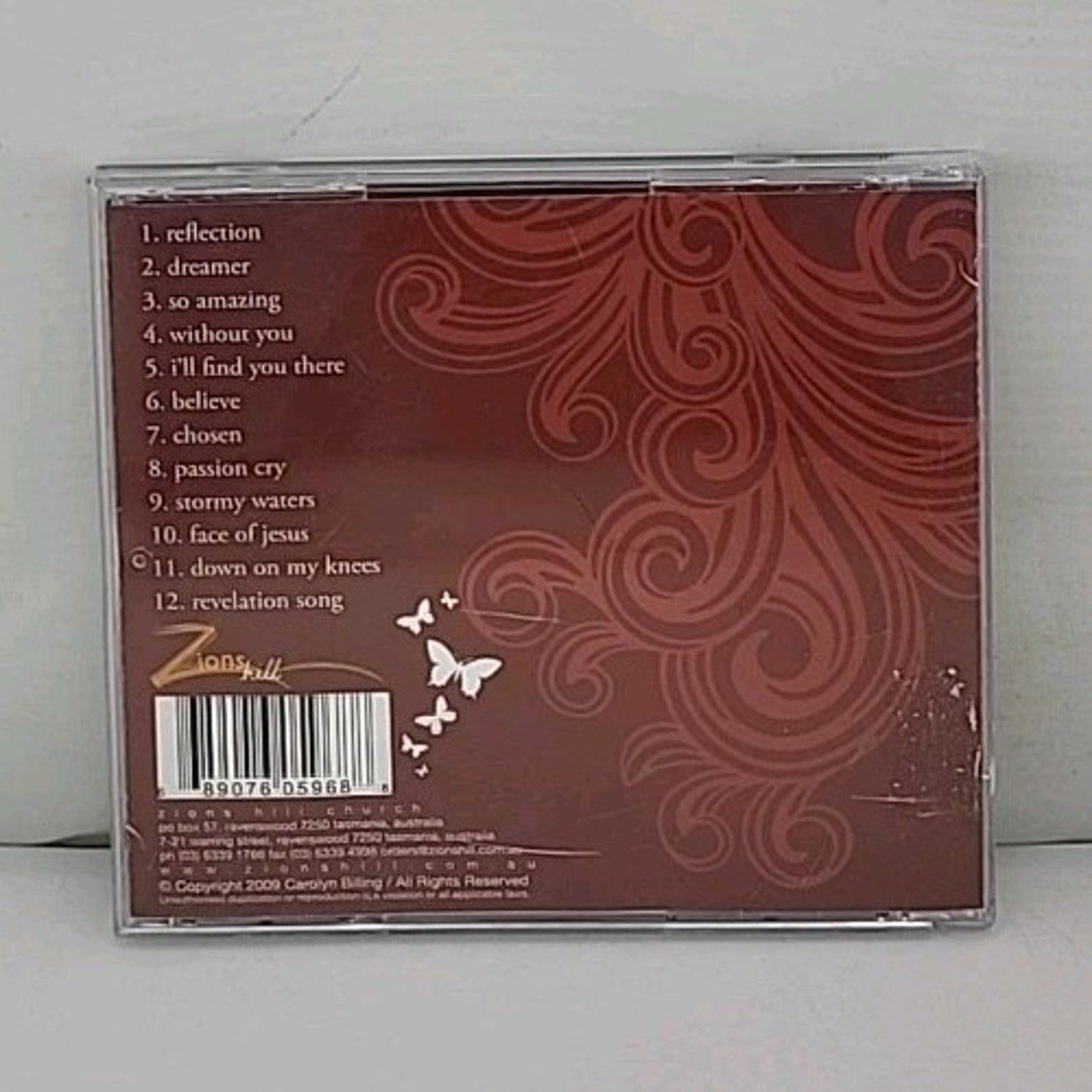 Reflection - Carolyn Billing CD