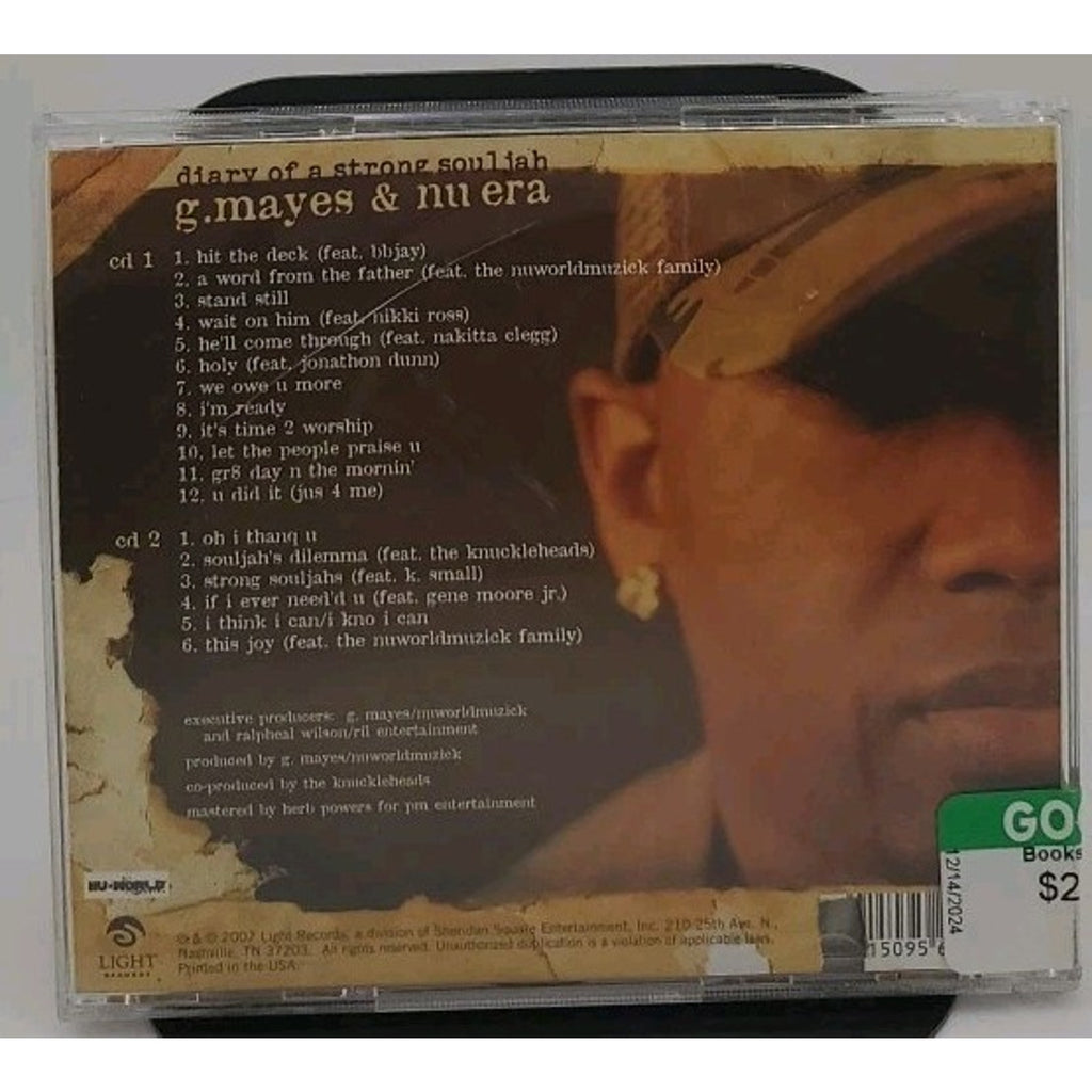 Diary of a Strong Souljah by Gary Mayes (CD, Jul-2007, 2 Discs)