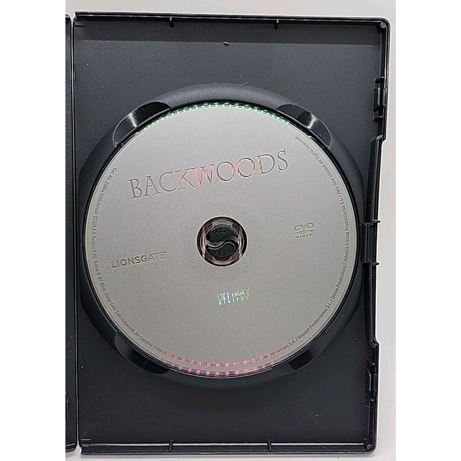 The Backwoods DVD (2006) Widescreen