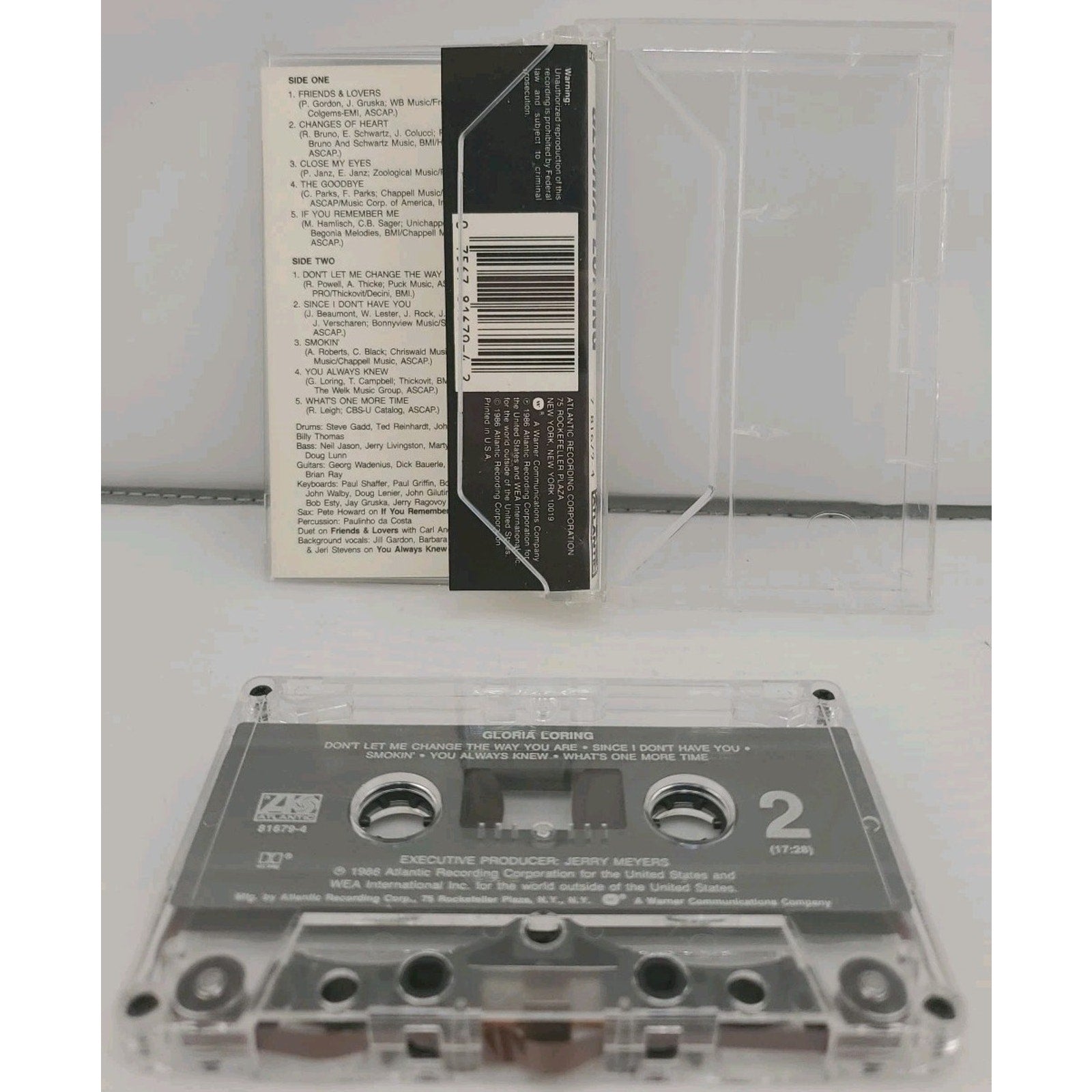 Gloria Loring by Gloria Loring (Cassette, Jul-1986, Atlantic (Label))