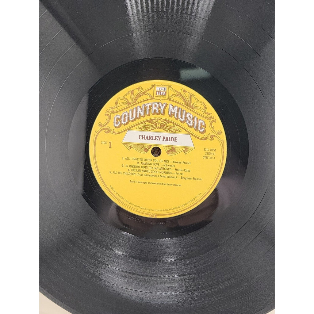 Charley Pride Country Music Time Life Records Vinyl A