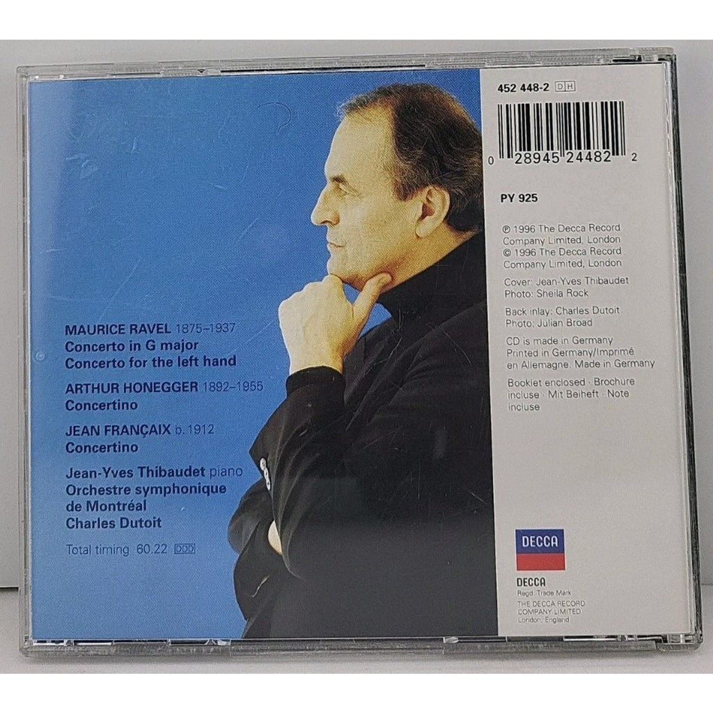 Piano Concertos by Jean-Yves Thibaudet (CD, 1997)