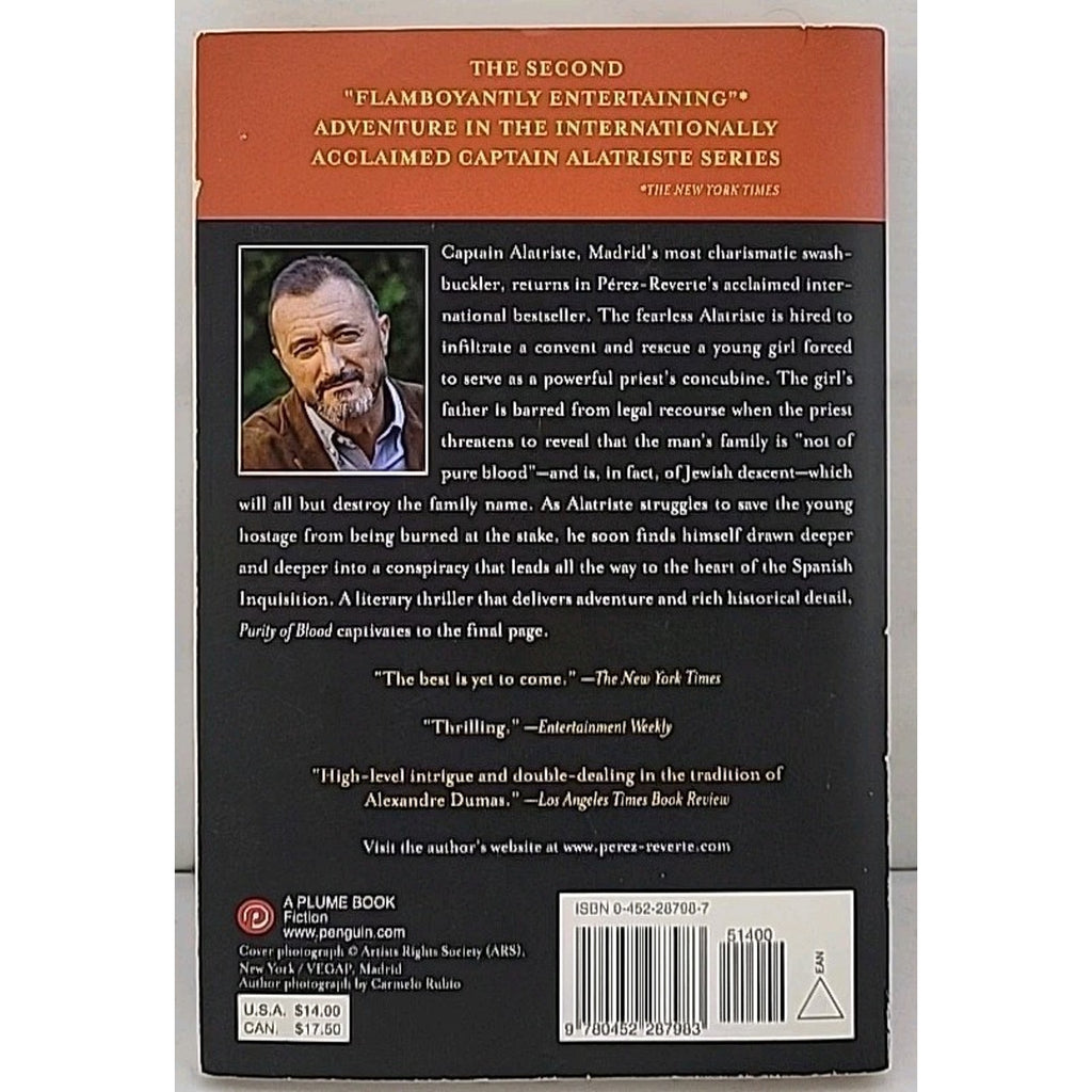 Purity of Blood by Arturo Perez-Reverte (2006, Uk-B Format Paperback)