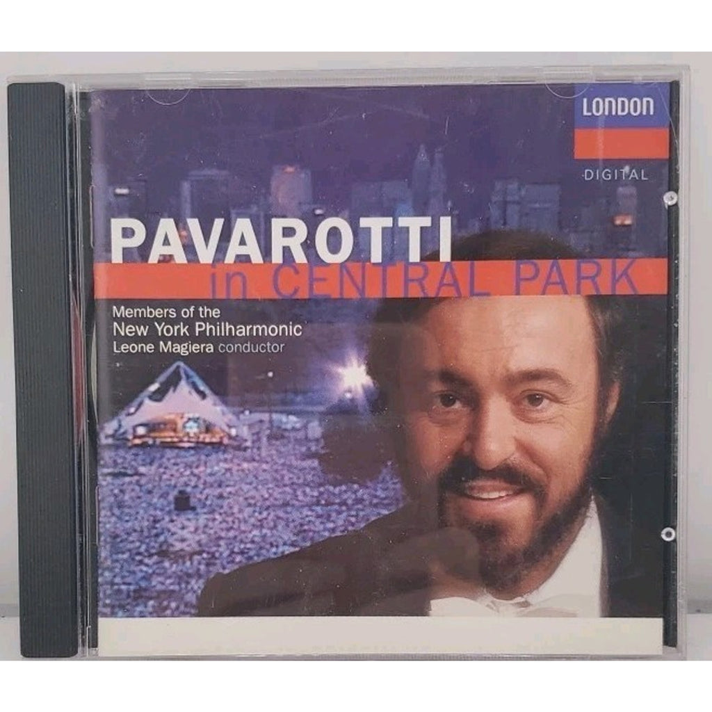 In Central Park by Luciano Pavarotti (CD, 1995)