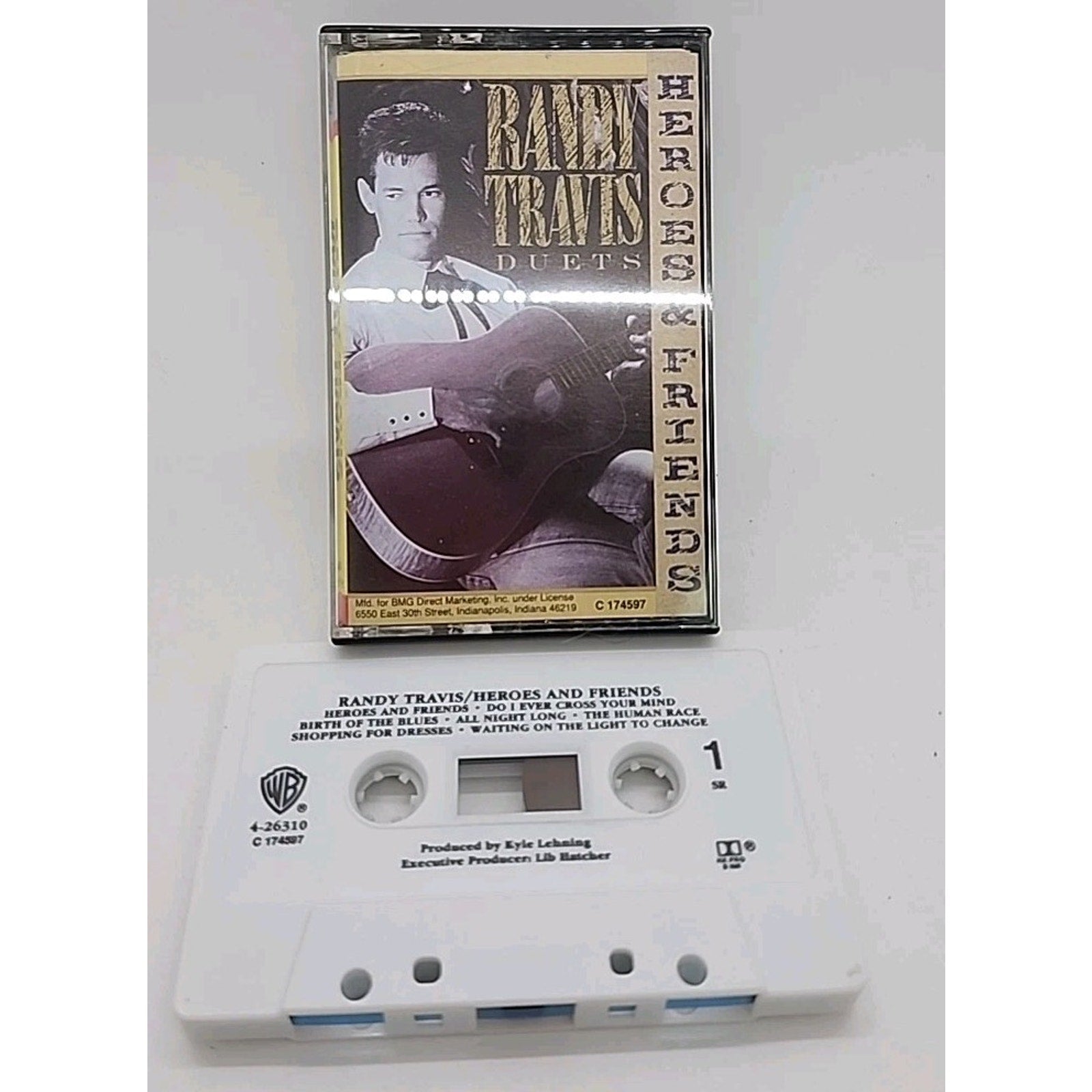 Heroes and Friends by Randy Travis (Cassette, Sep-1990, Warner Bros.)