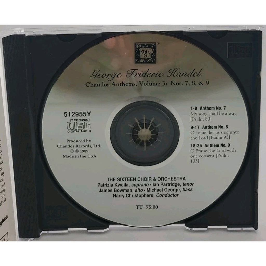 Handel: Chandos Anthems Volume 3 (CD)