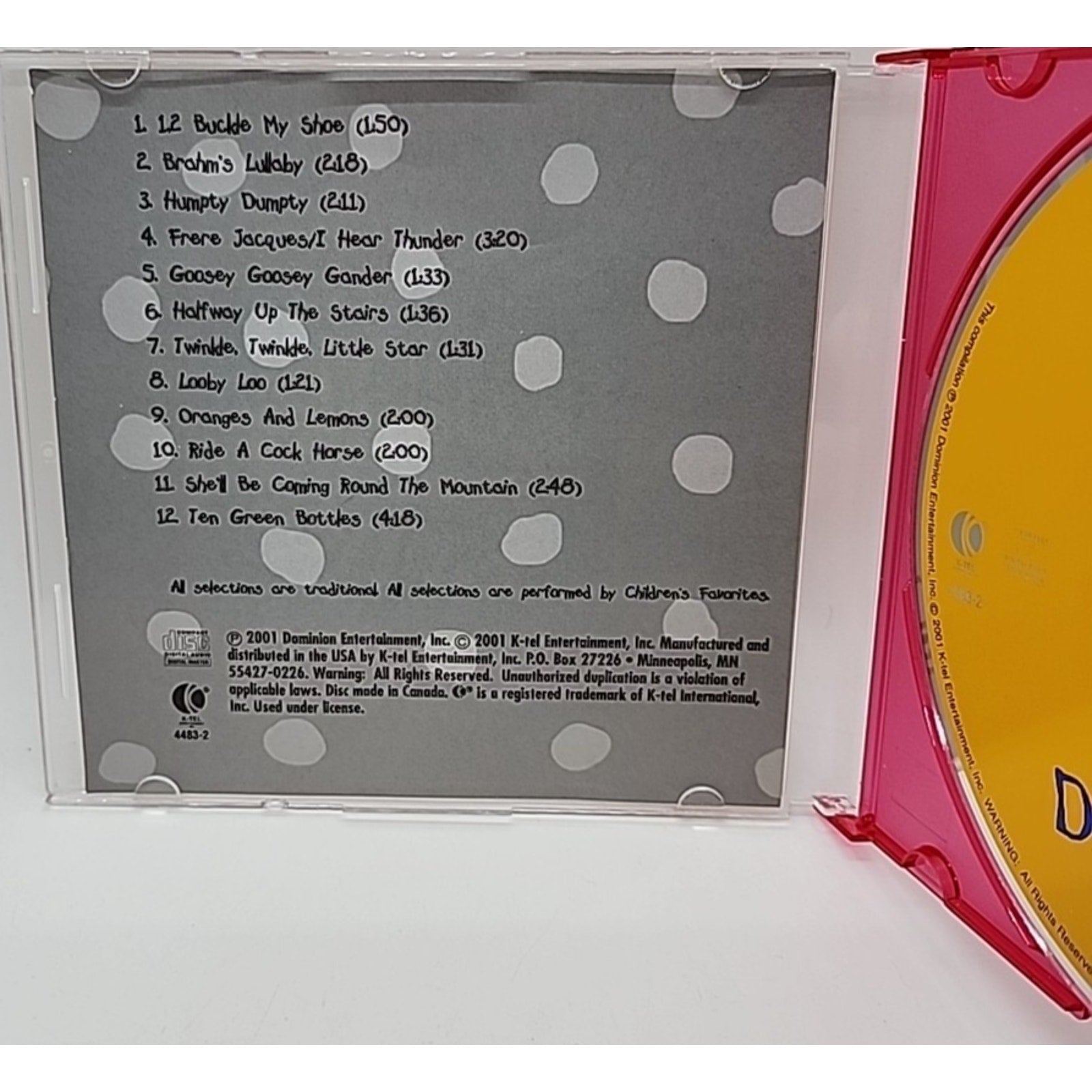 Toddler Tunes (4-Disc Set,CDs)