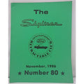 The Skyliner - International Retractable Club - November 1986 Number 80