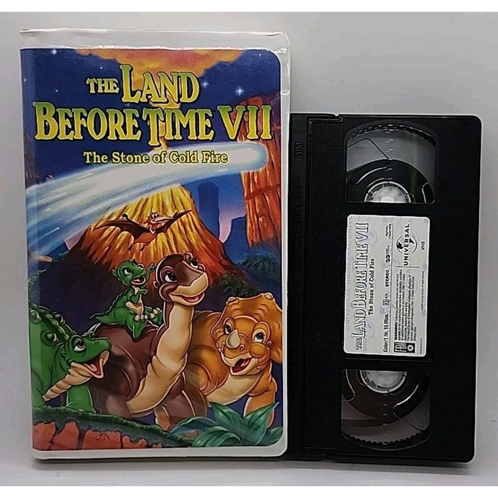 The Land Before Time VII: The Stone of Cold Fire (VHS, 2000)