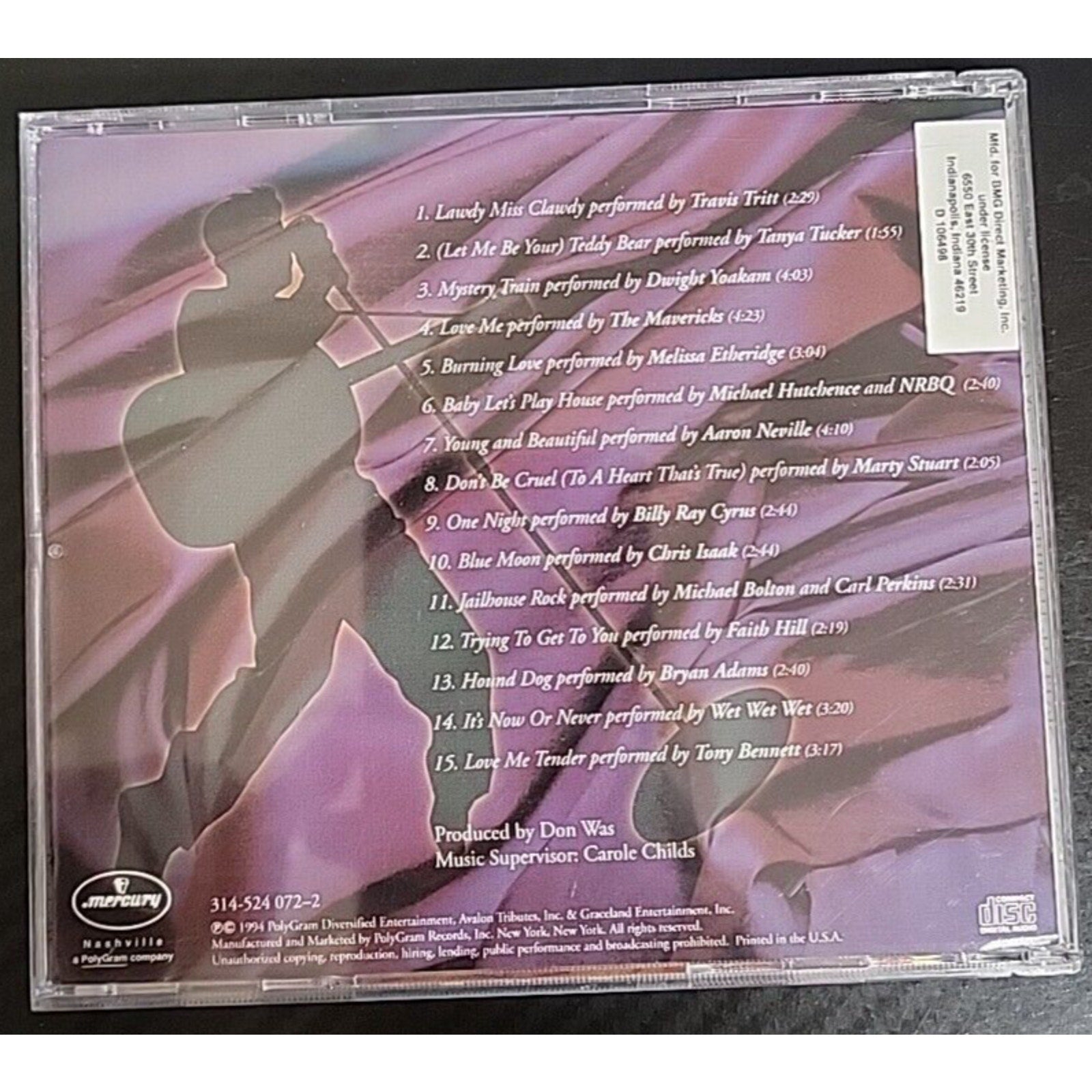 It's Now Or Never The Tribute To Elvis CD