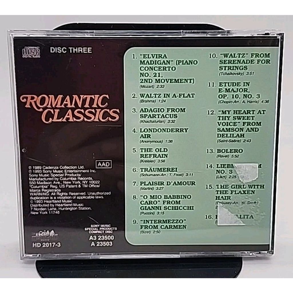 Romantic Classics: Disc Three Classical Music (CD)