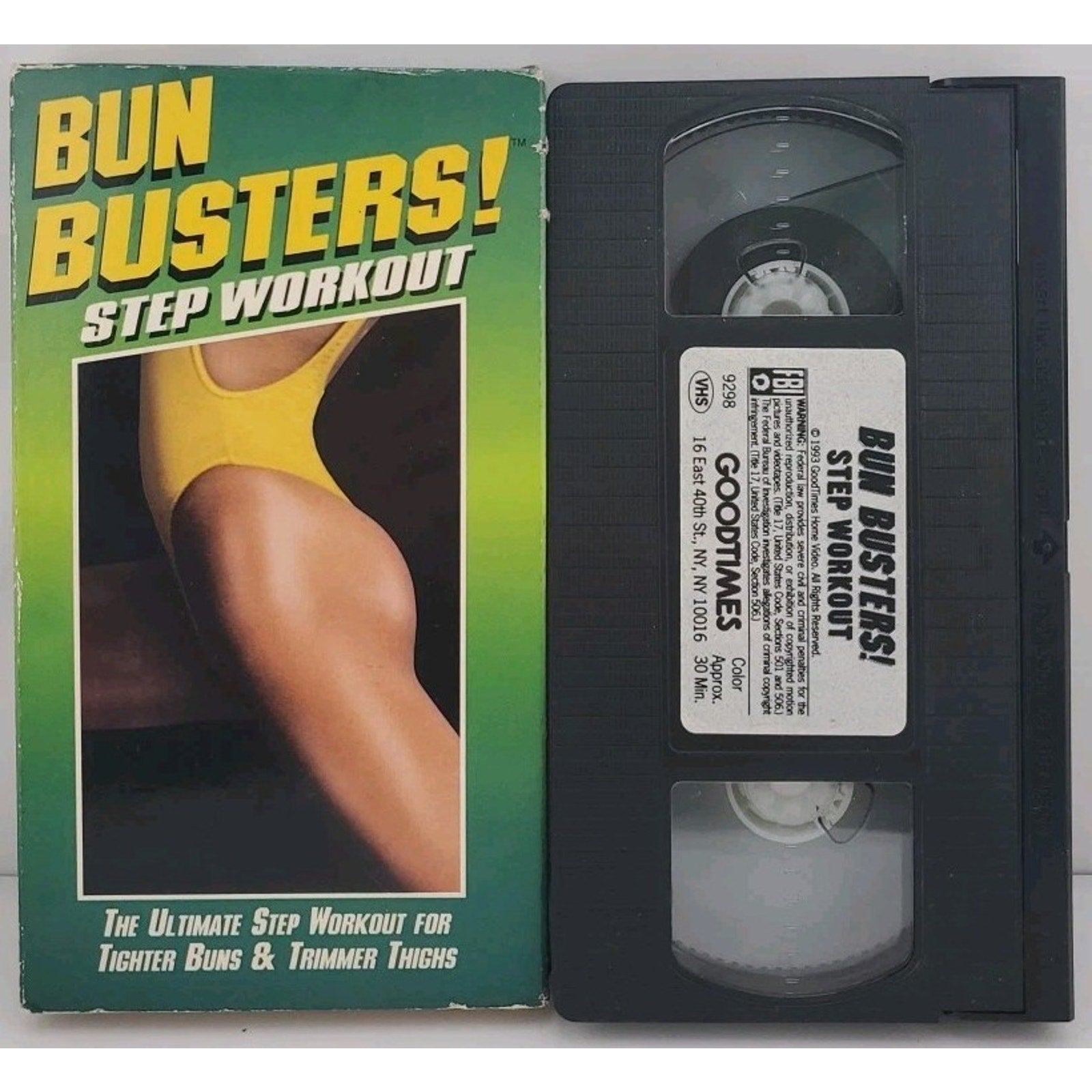 Bun Busters! Step Workout (VHS)