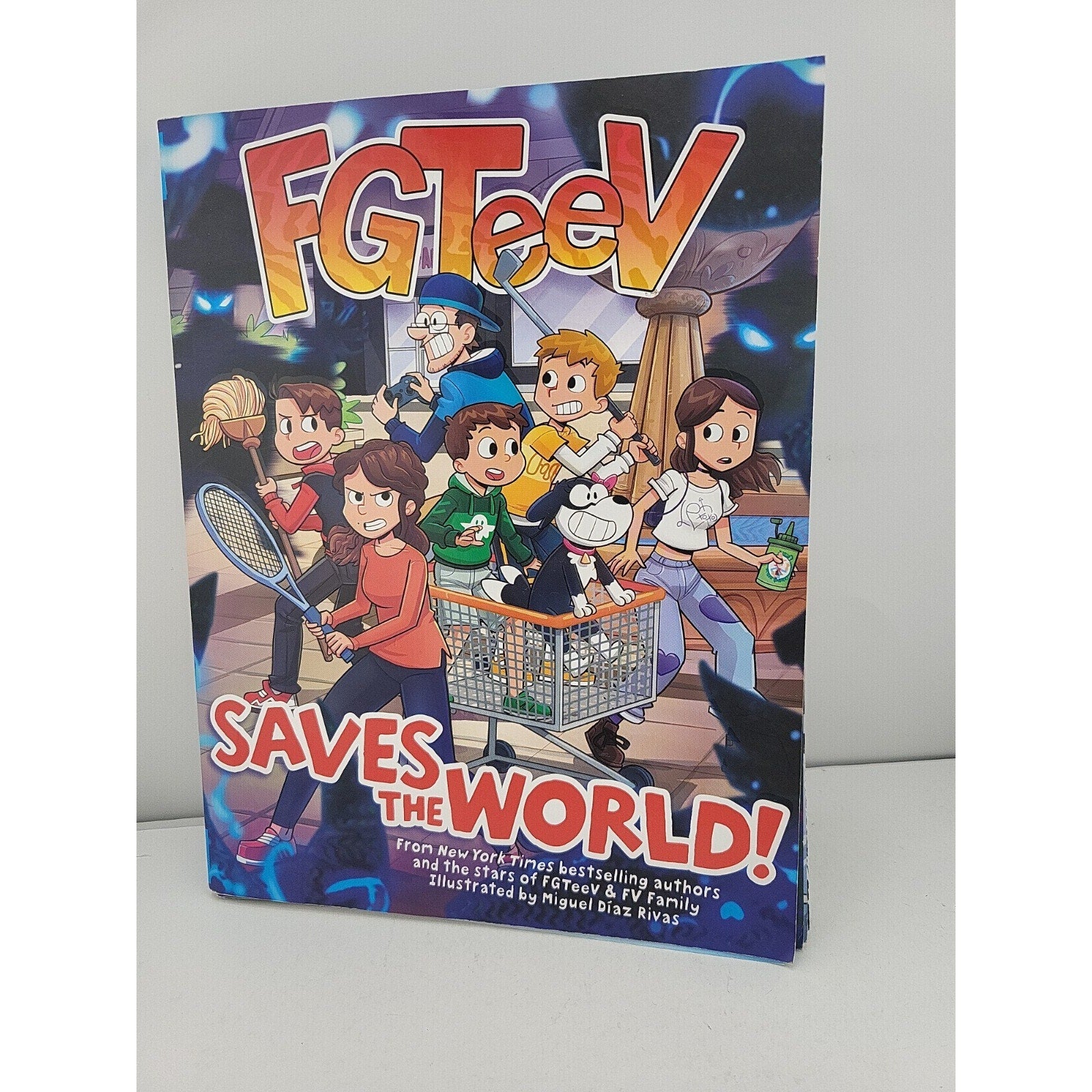 FGTeeV Saves the World! : A Graphic Novel by FGTeeV (2022, Trade Paperback)