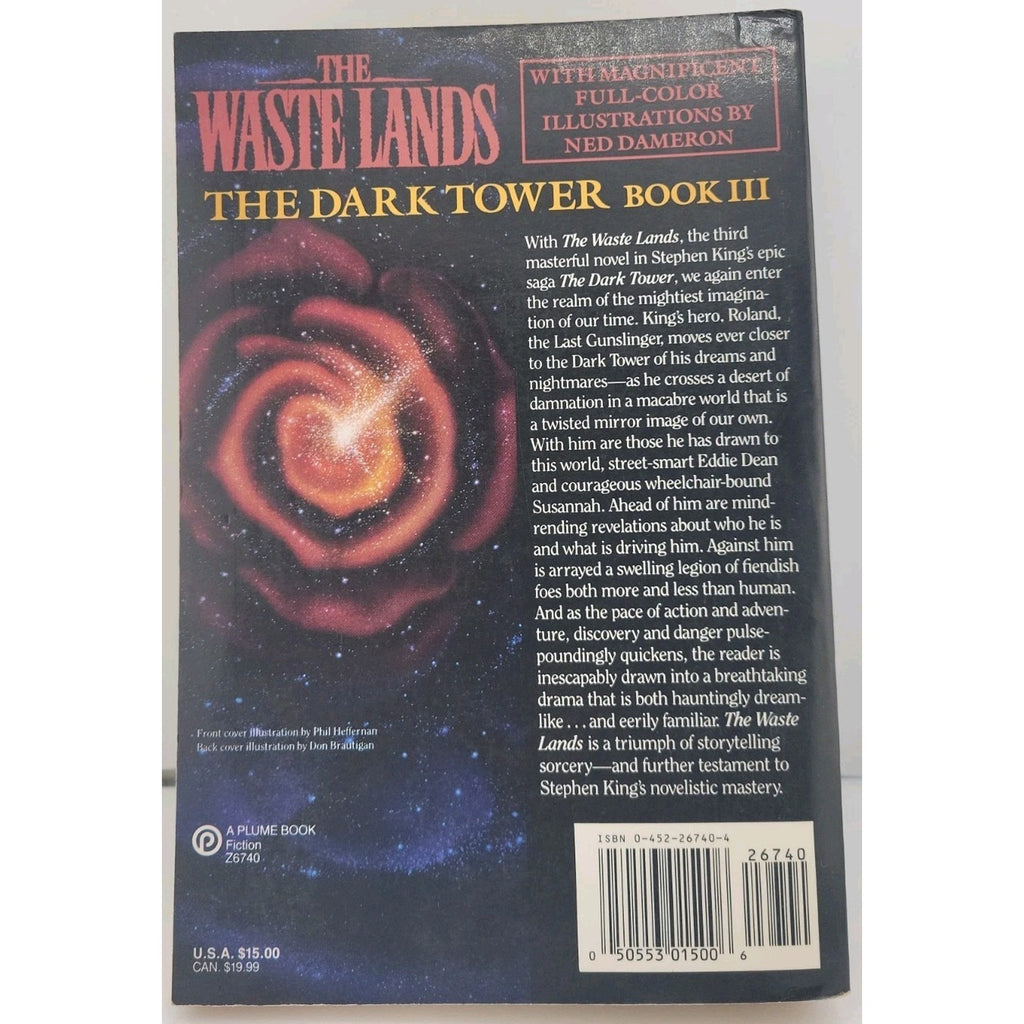 The Waste Lands: The Dark Tower Book 3 Stephen King PB 1st Edition