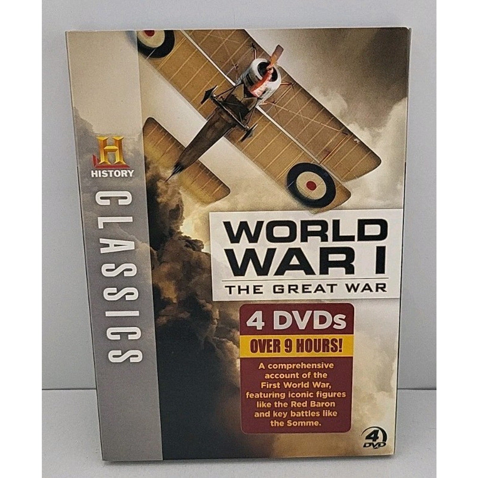 History Classics: World War I - The Great War (DVD, 2012, 4-Disc Set) *Brand New