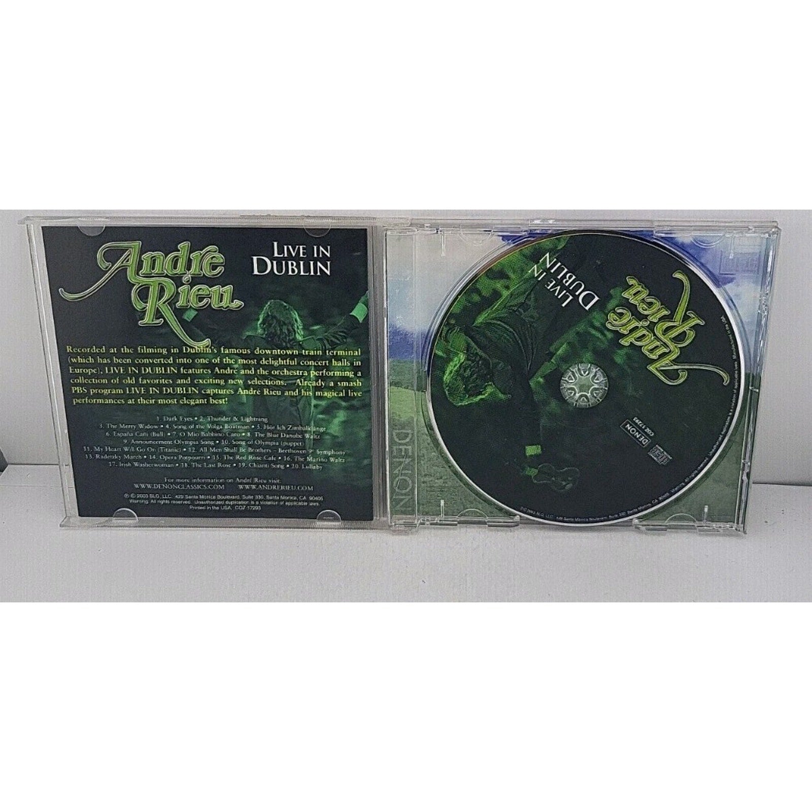 Live from Dublin by André Rieu (CD, 2003)