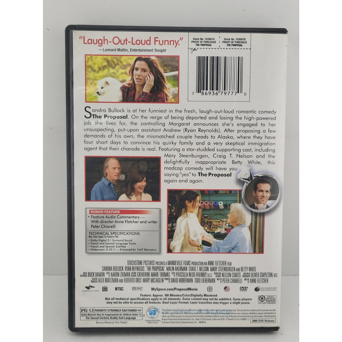The Proposal (DVD, 2009)