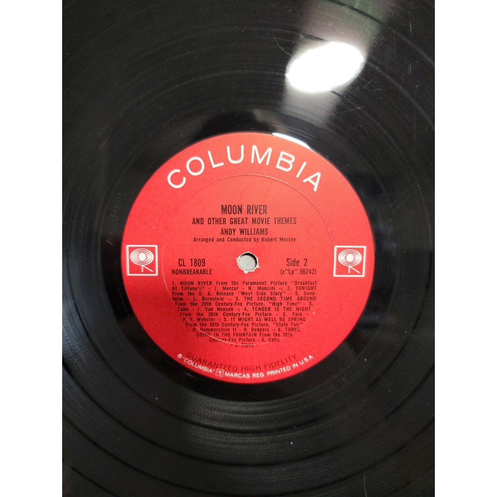 Andy Williams – Moon River And Other Great Movie Themes (Vinyl)