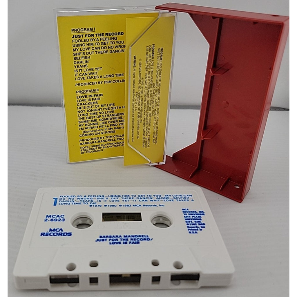 Barbara Mandrell 2 Album Special Just For The Record / Love Is Fair (Cassette)