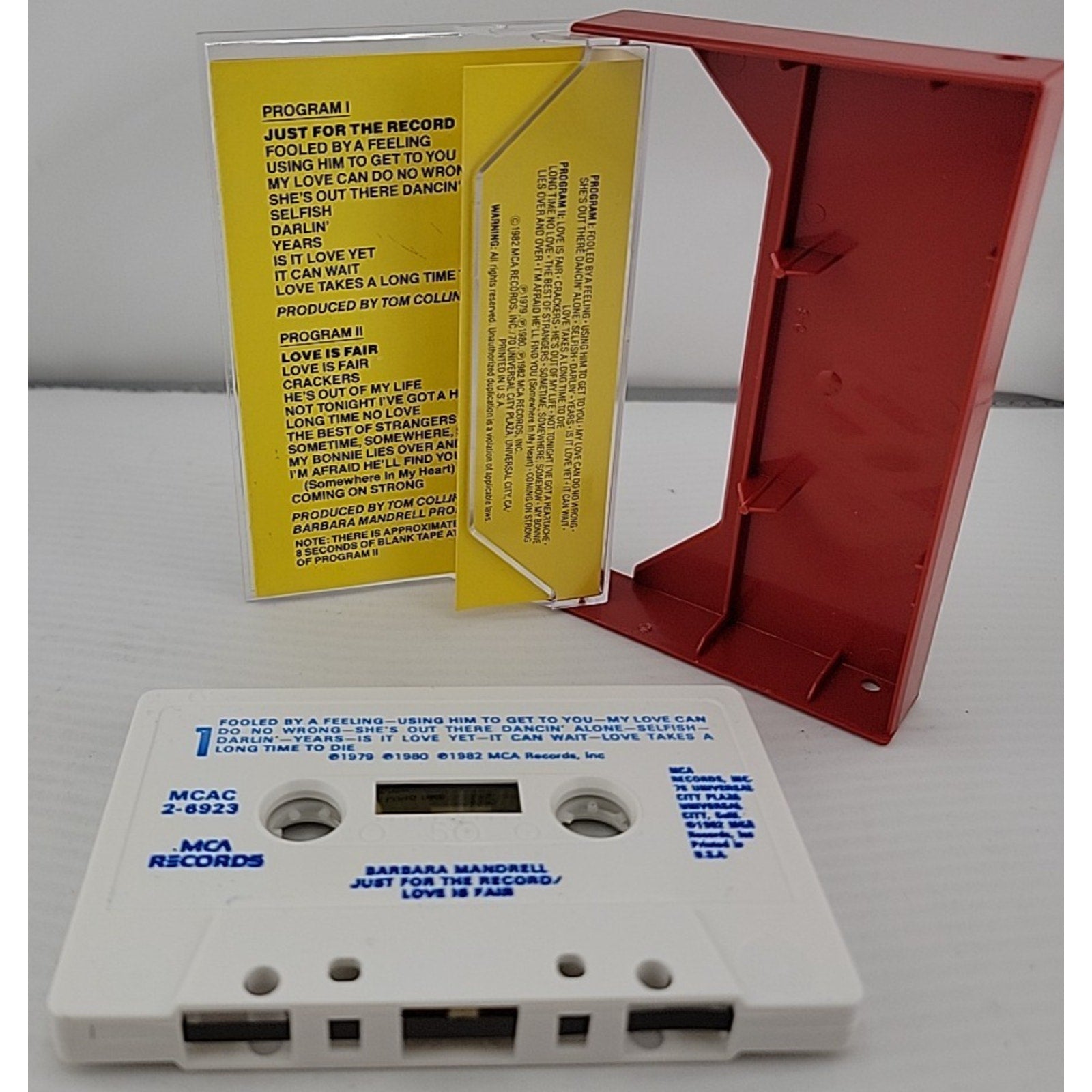 Barbara Mandrell 2 Album Special Just For The Record / Love Is Fair (Cassette)