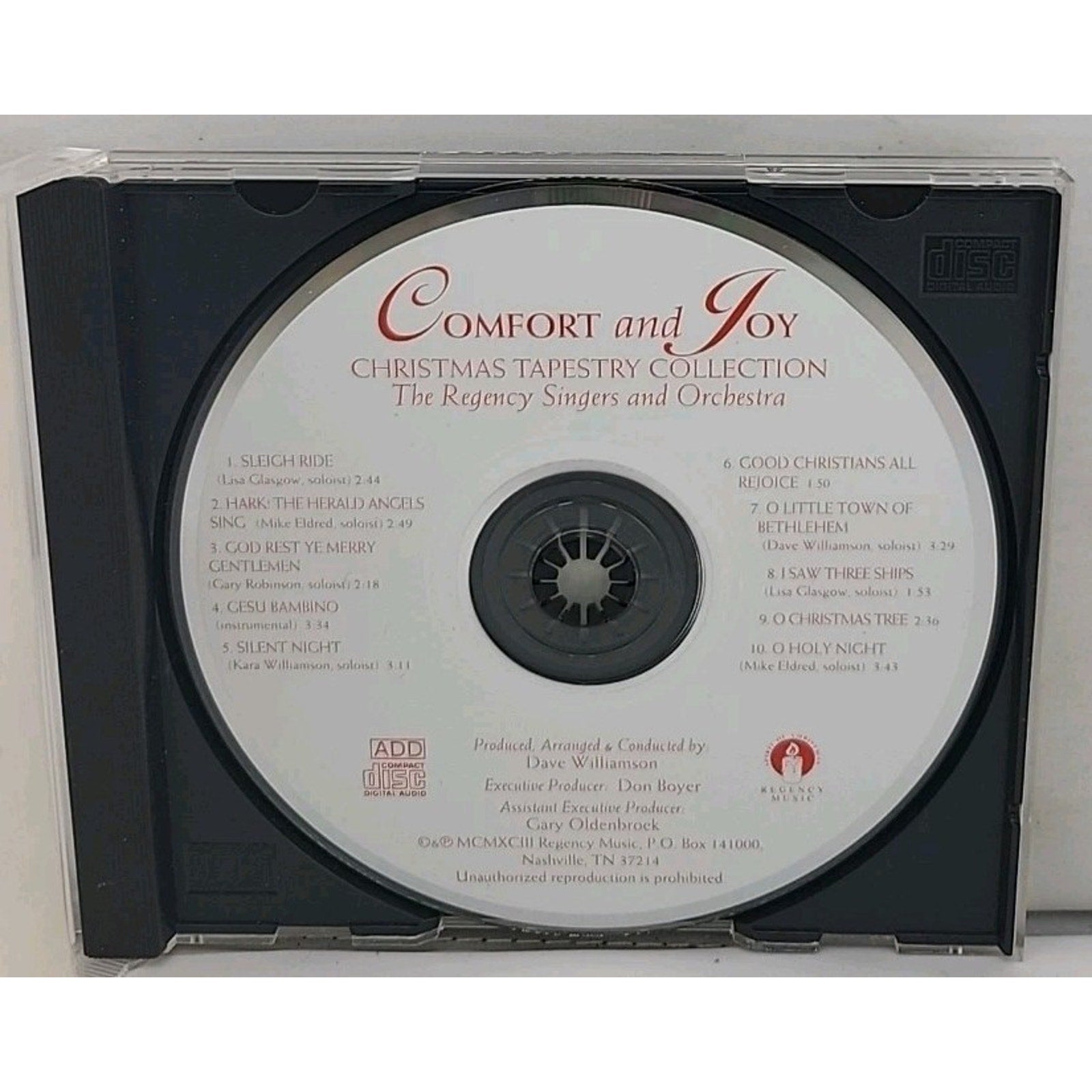Comfort And Joy - Christmas Tapestry Collection - CD