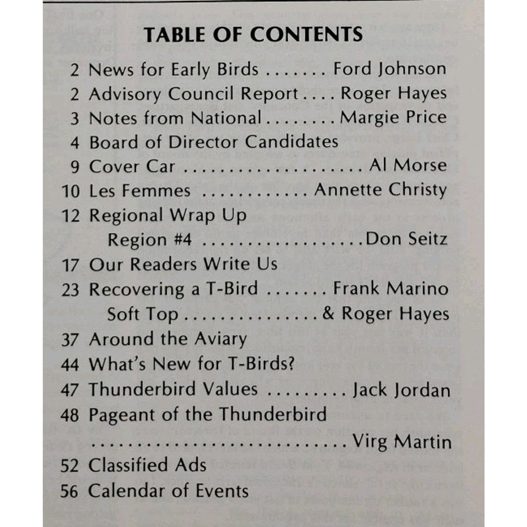 Early Bird Magazine November-December 1983