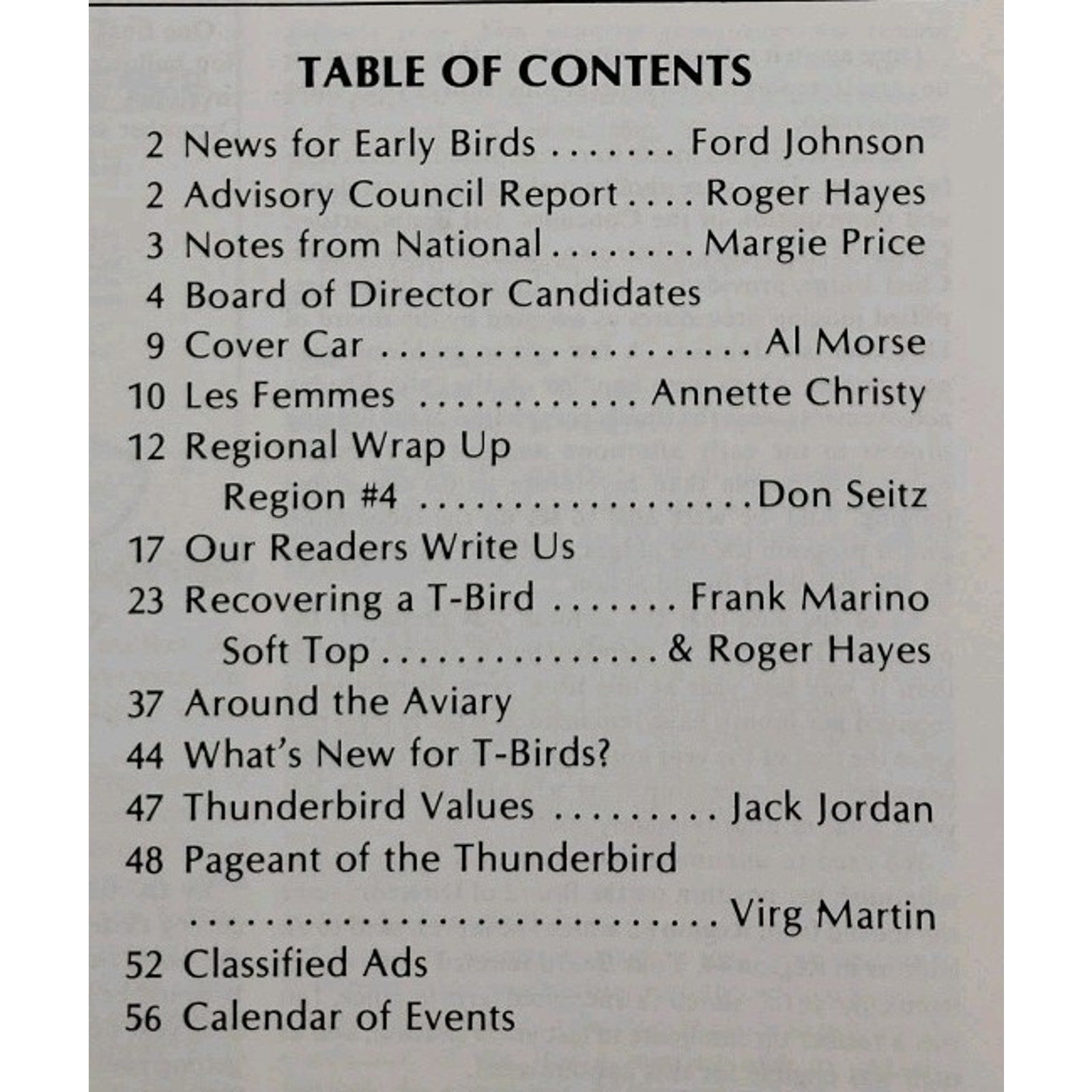 Early Bird Magazine November-December 1983