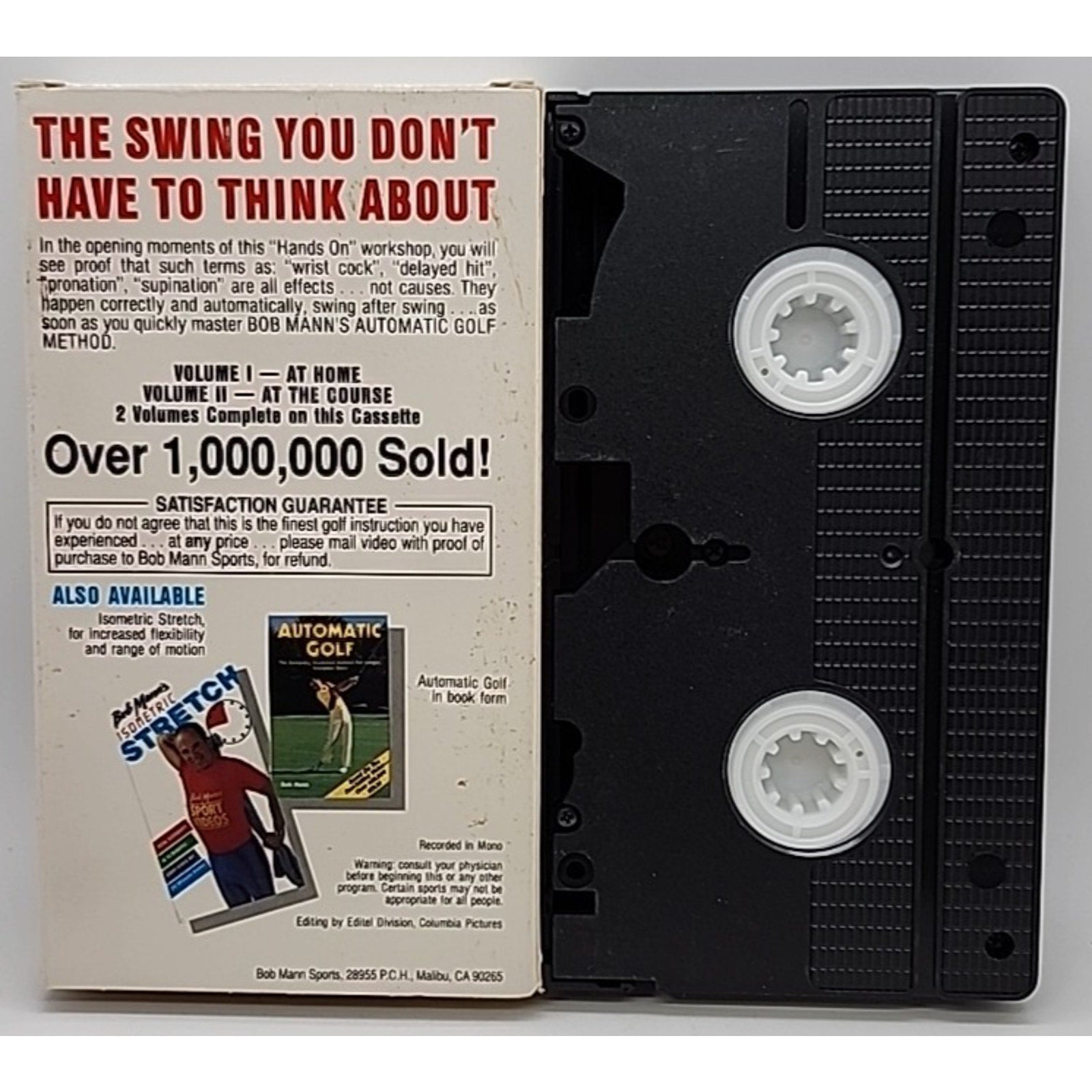Bob Manns Automatic Golf The Method (VHS)