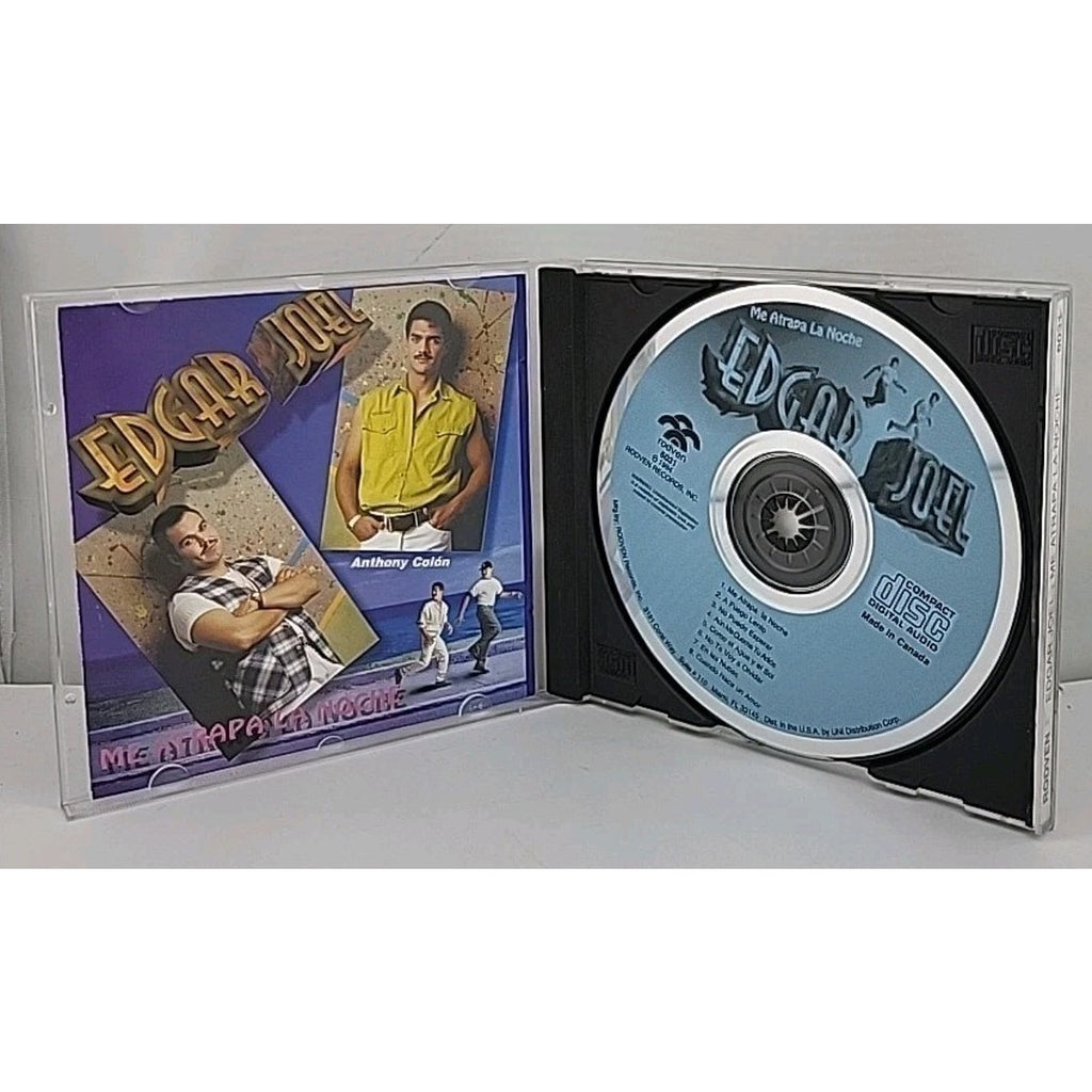 Me Atrapa La Noche by Edgar Joel (CD, Jan-1996, T.H. Rodven)