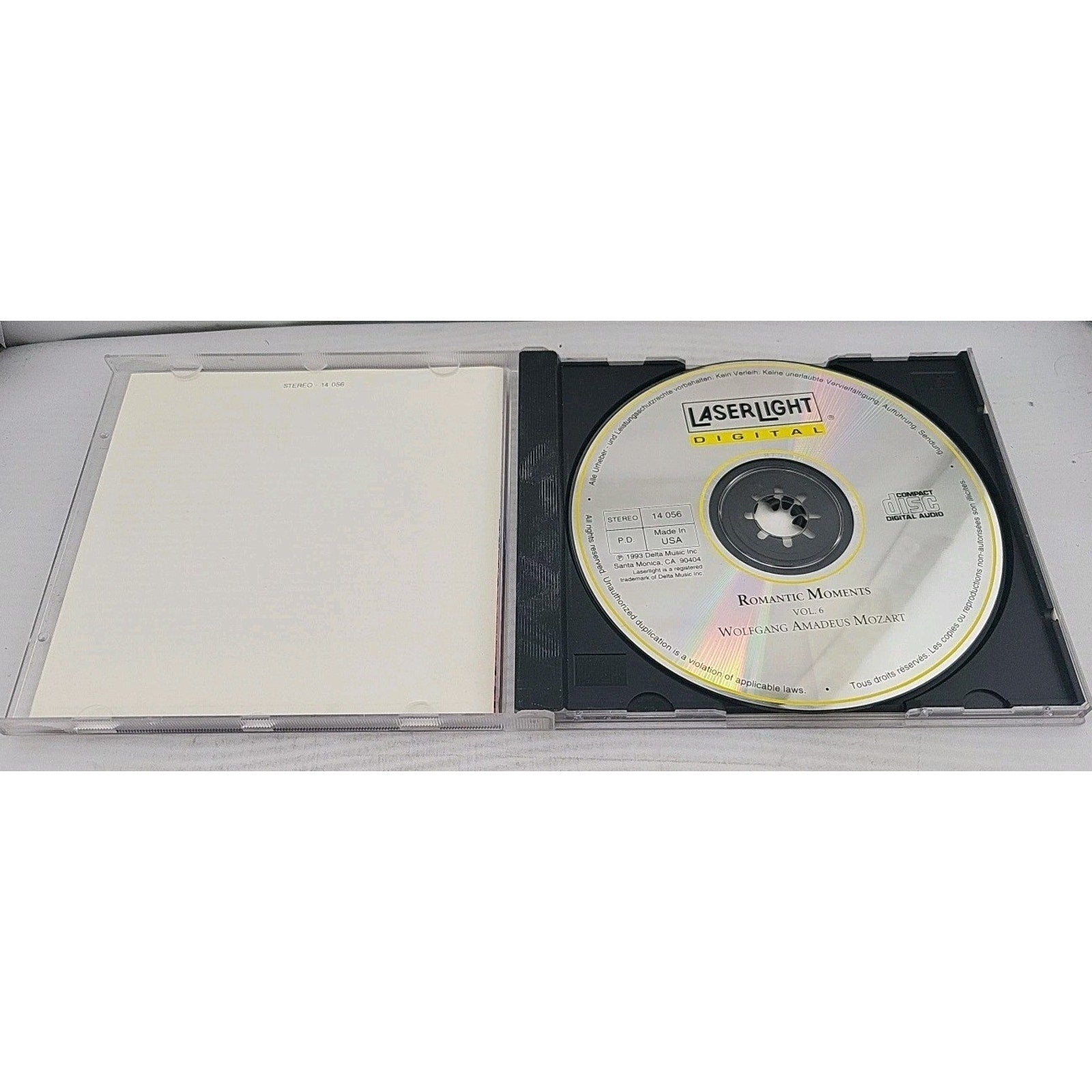 Vol. 6 Mozart by Mozart / Kraus / Janson / Liszt Chamber Orchestra (CD, 1993)