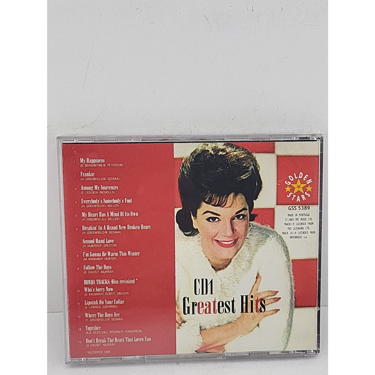Connie Francis Greatest Hits CD1 & CD2