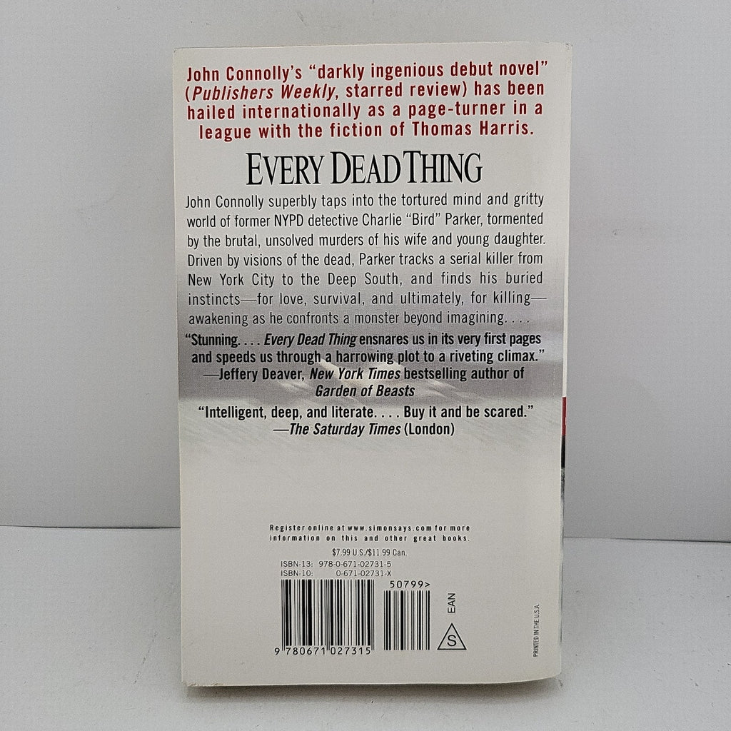 Every Dead Thing by John Connolly (2000, Mass Market)