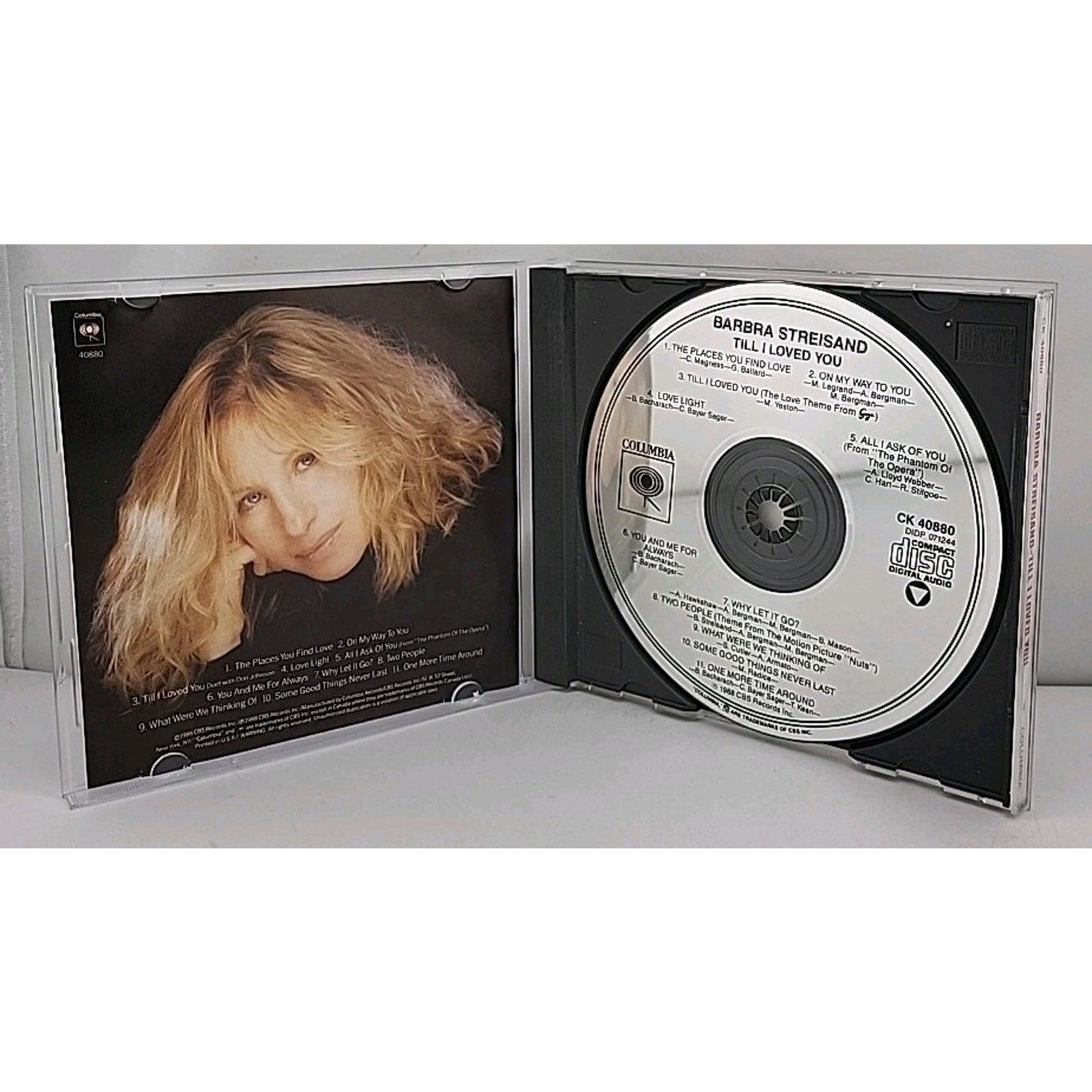 Till I Loved You by Barbra Streisand (CD, 1990)