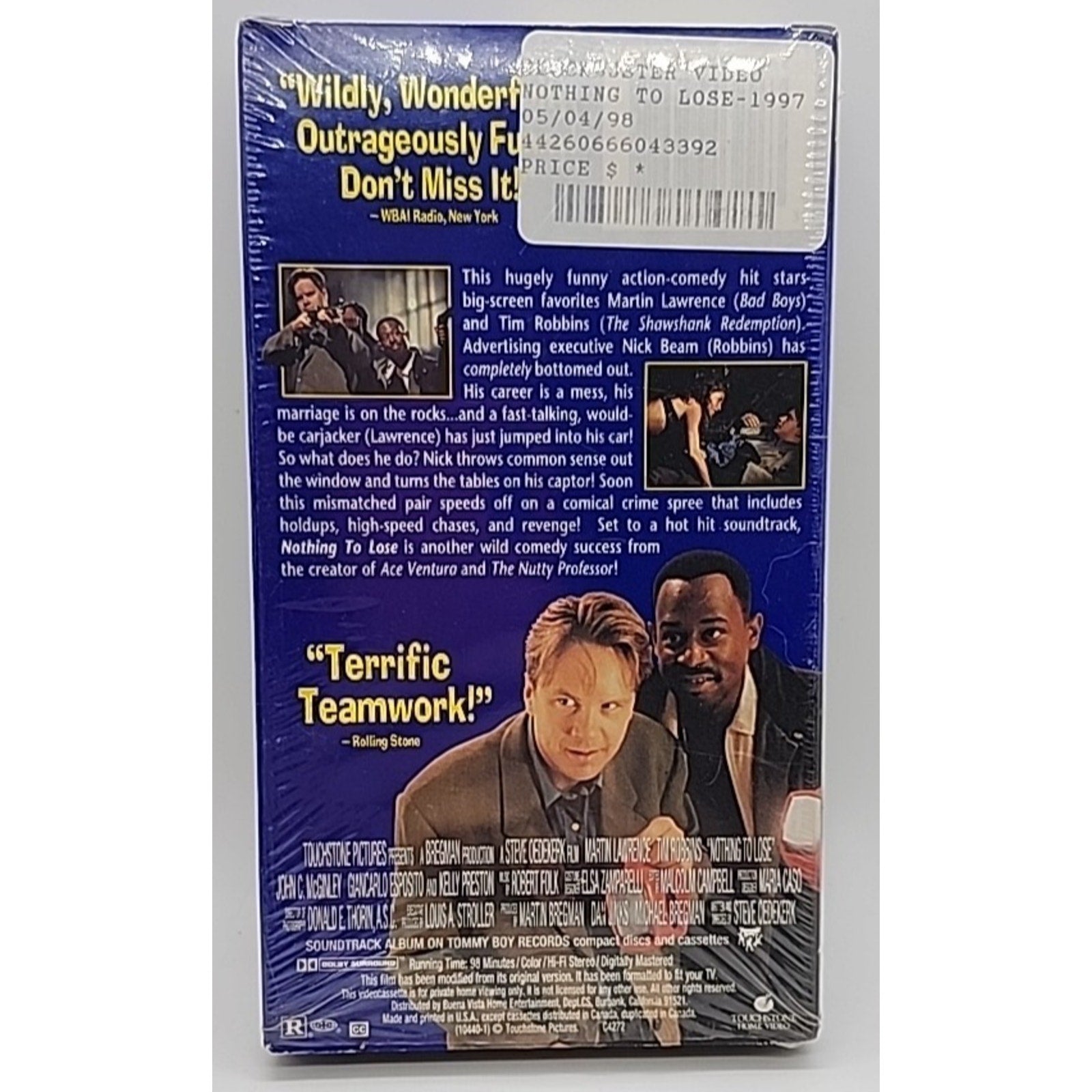 Nothing to Lose (VHS)
