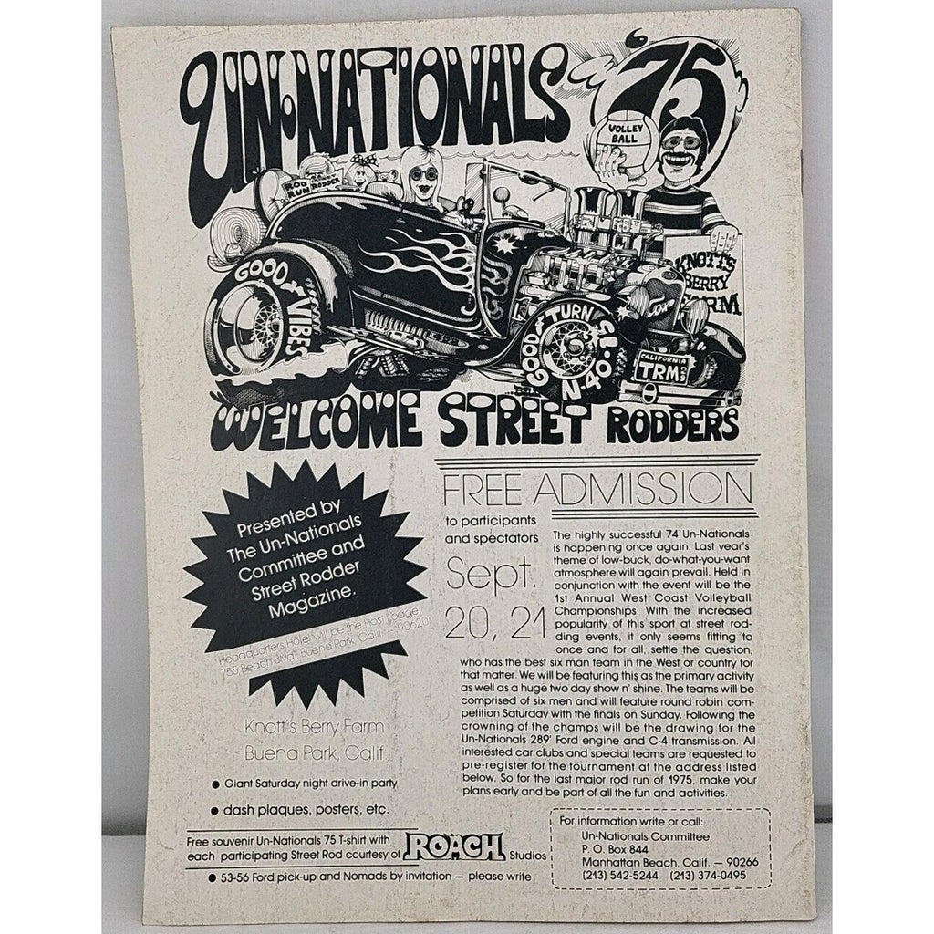 Street Rodder Magazine July 1975 Volume 4 No. 7