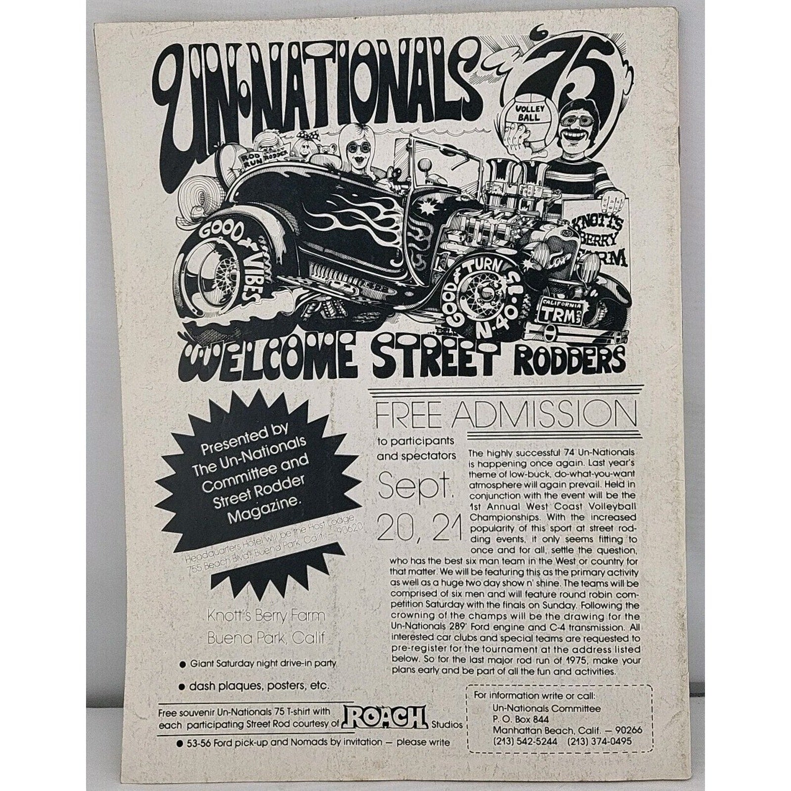 Street Rodder Magazine July 1975 Volume 4 No. 7