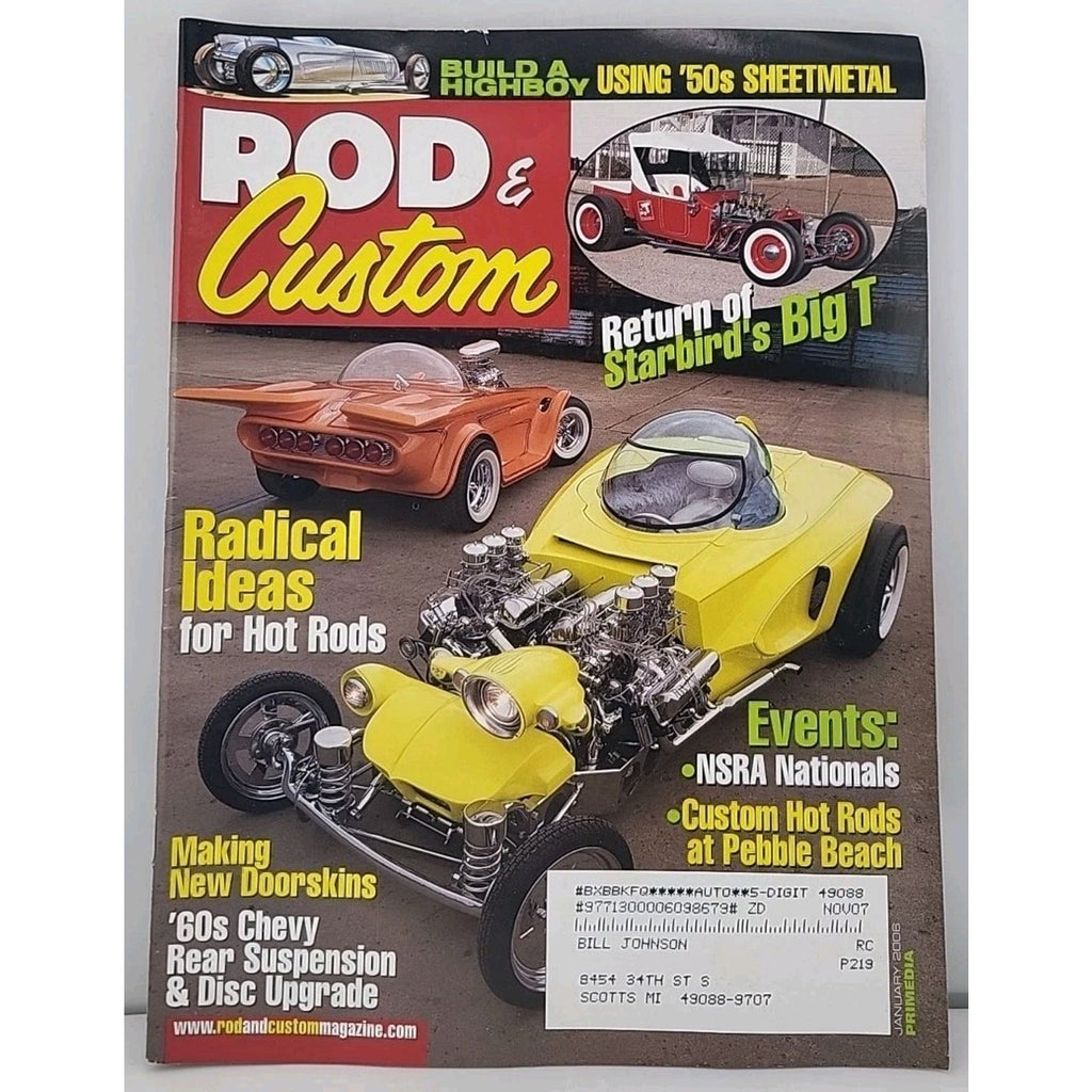Rod & Custom Magazine - January 2006 - Volume 40 Number 1