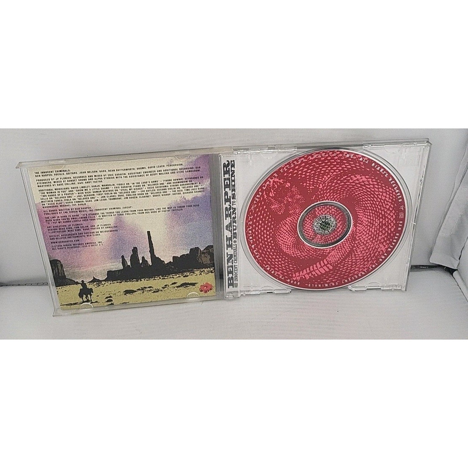 Burn to Shine by Ben Harper (CD, 1999)